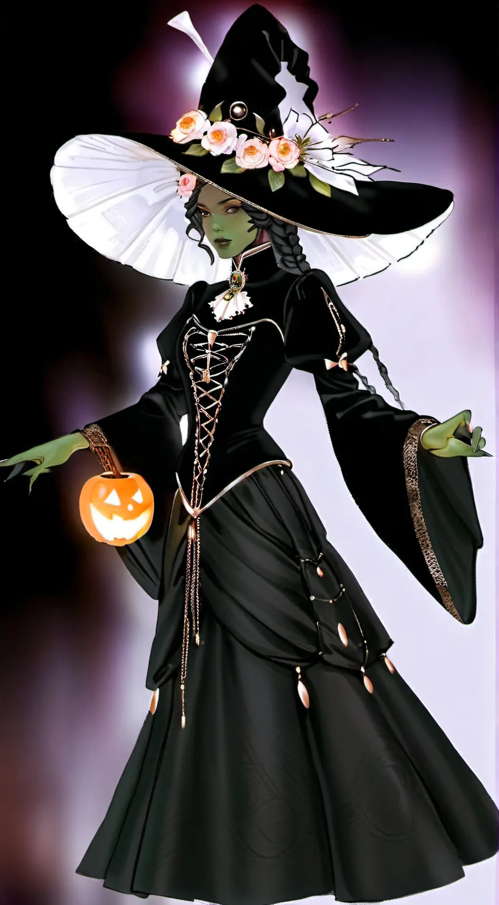 ai character: Elphaba🧹 background