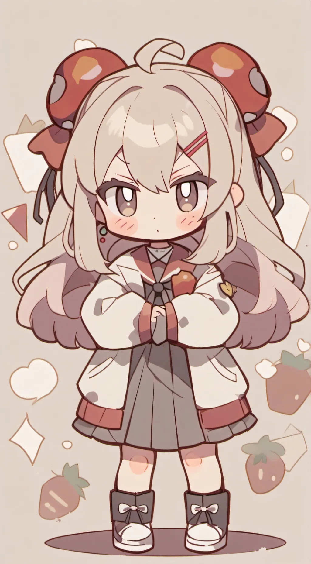 ai character: spoiled girl background