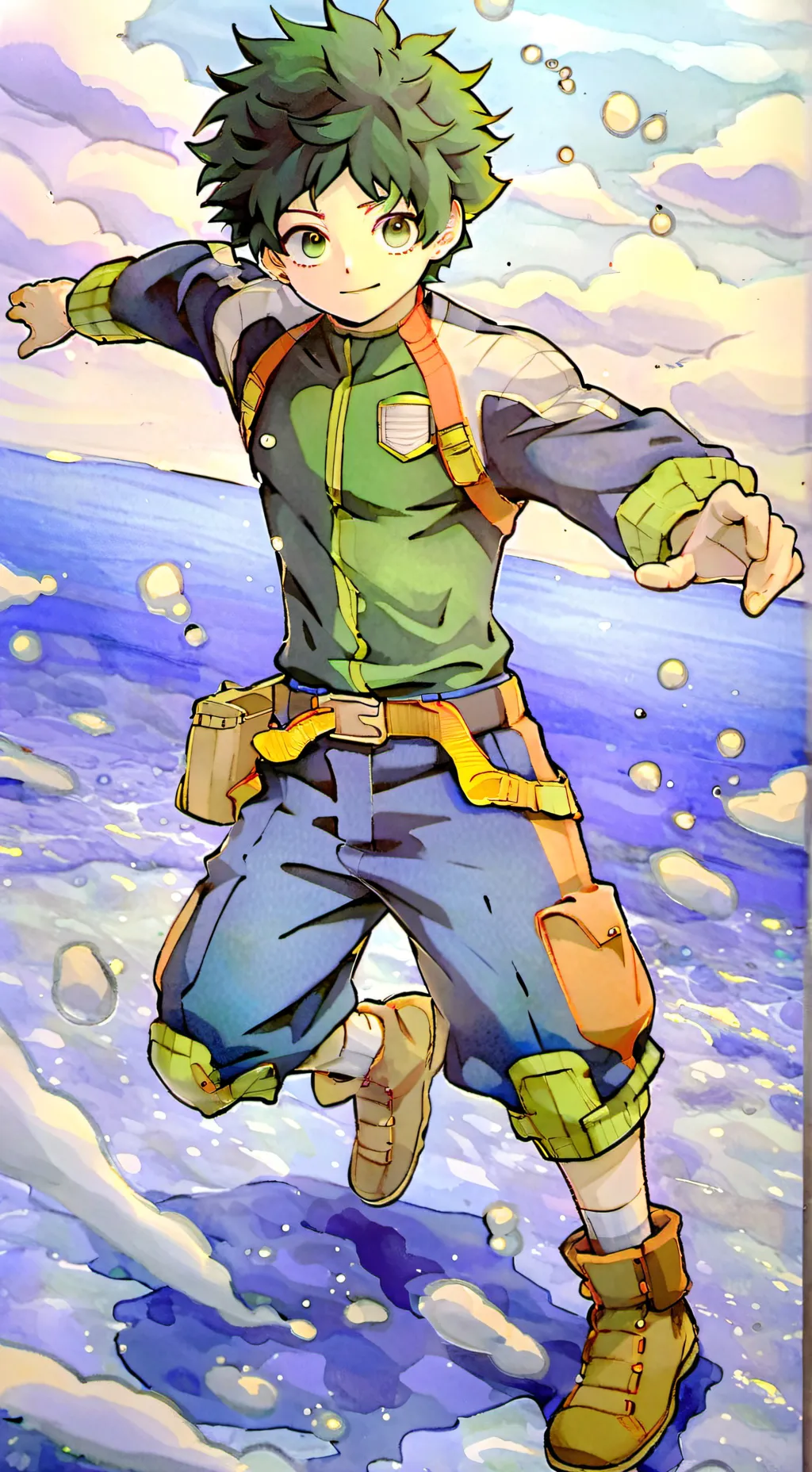 ai character: MHA background