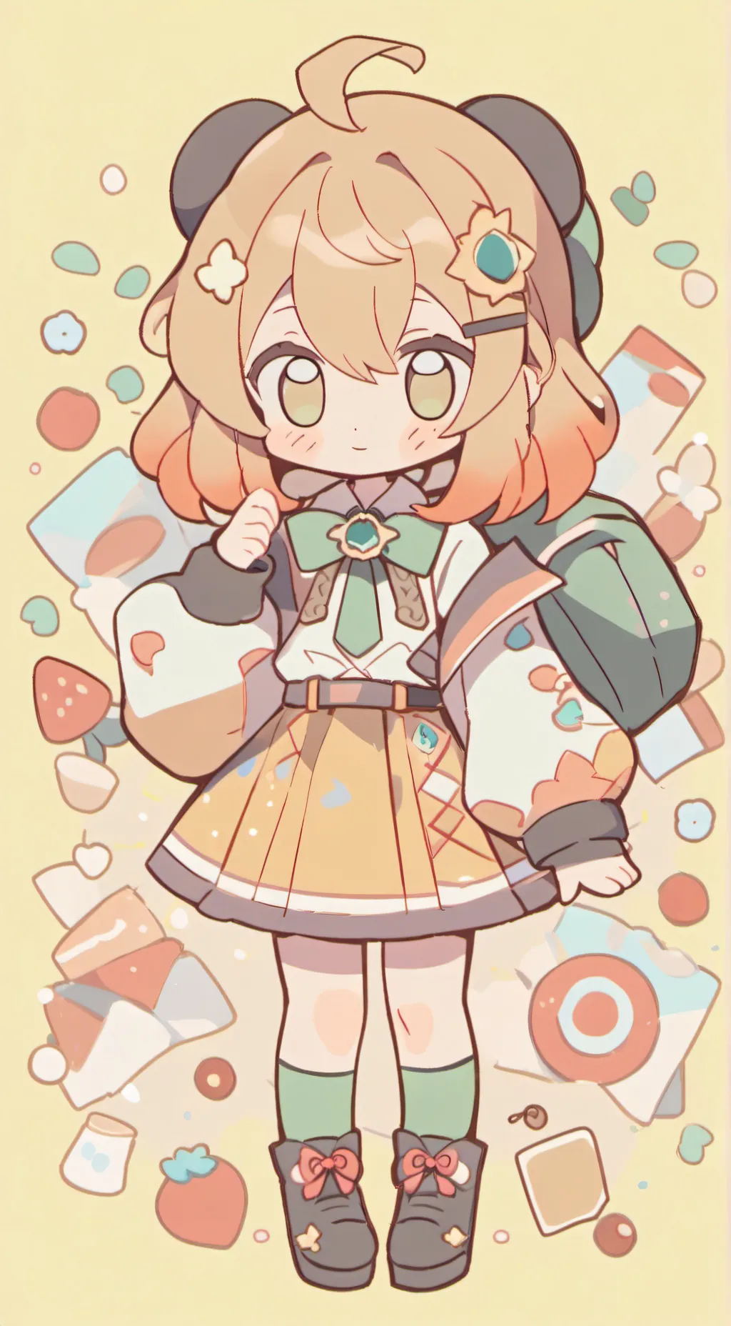 ai character: Dandy’s rooms! background