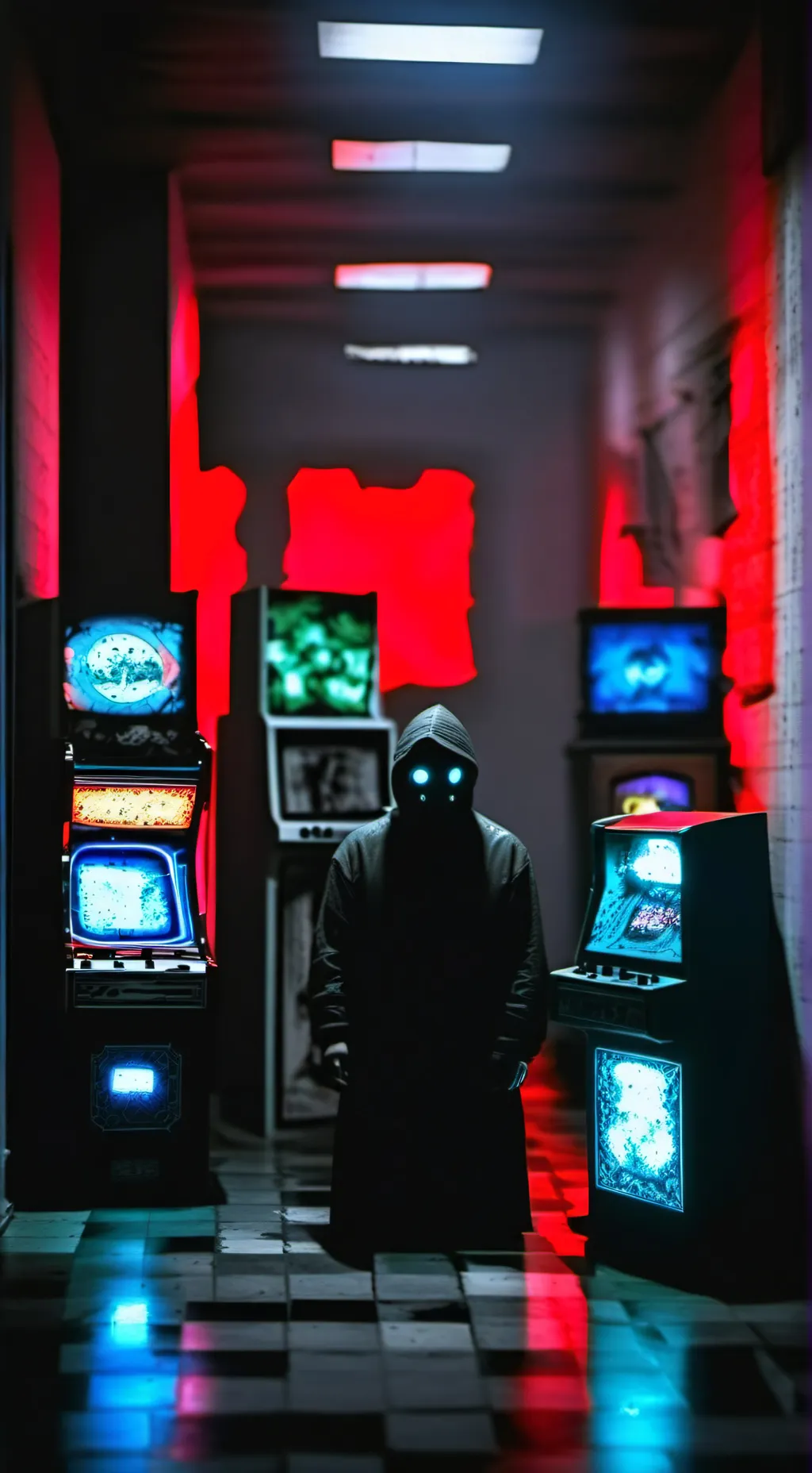 ai character: hacker background