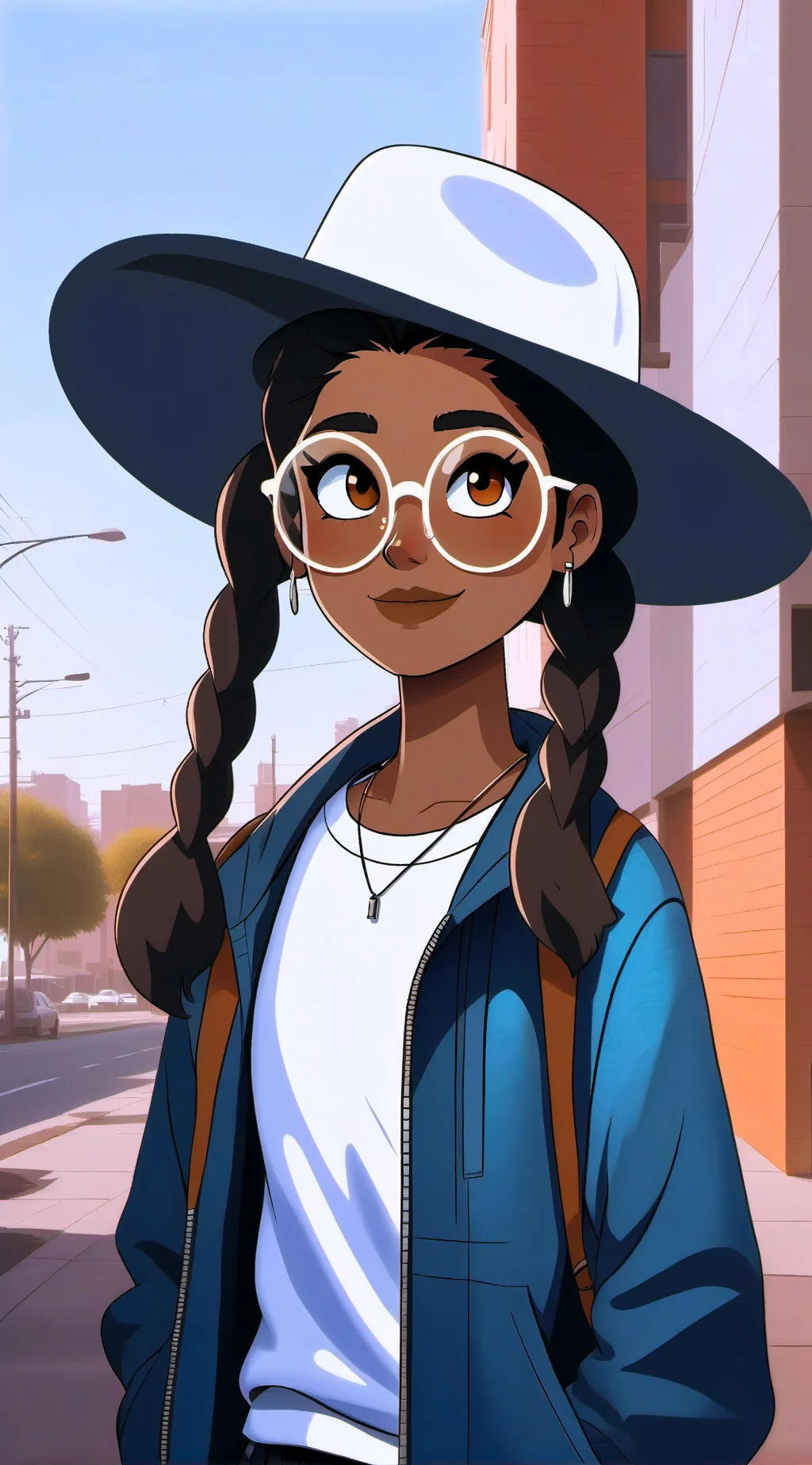 ai character: Lia background