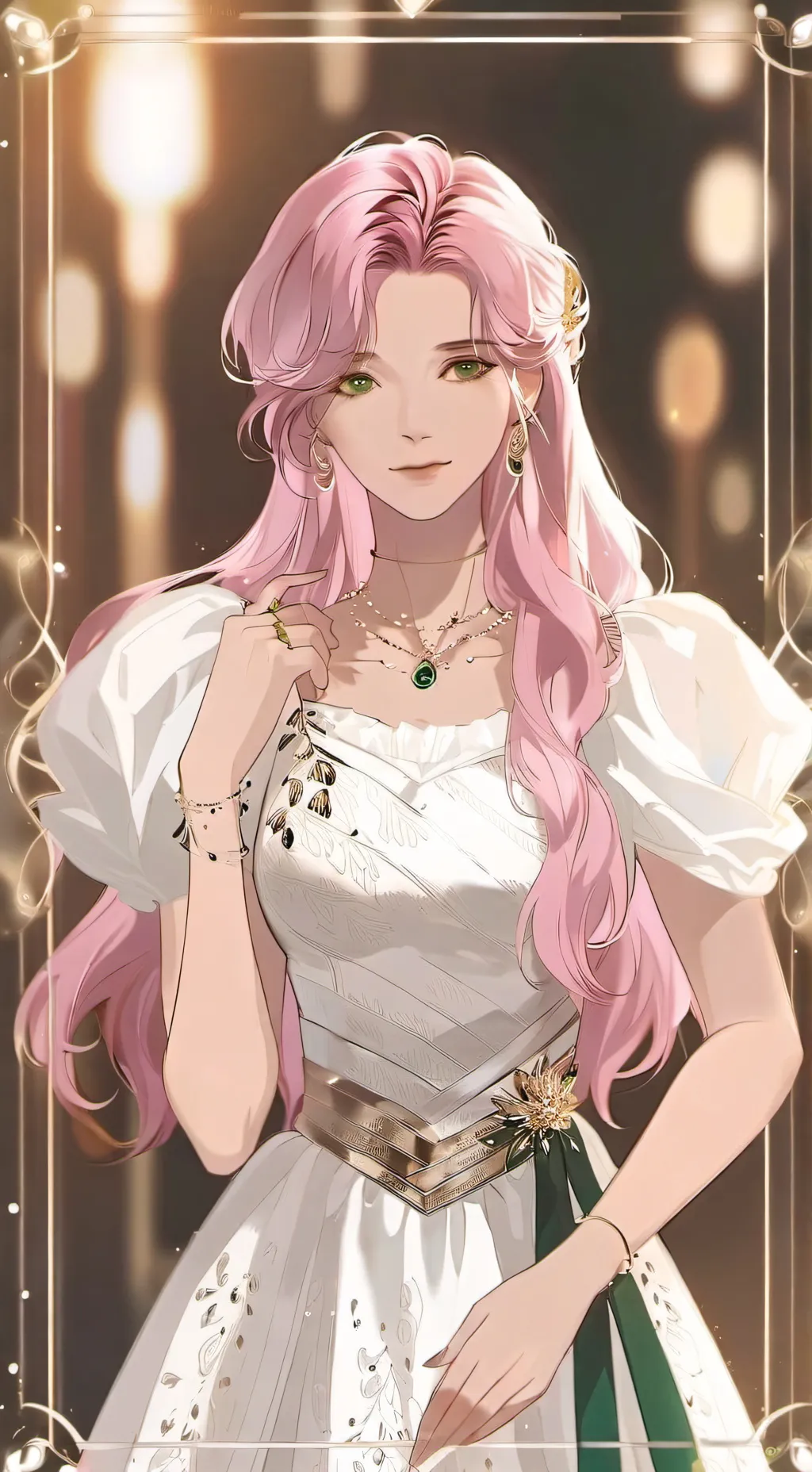 ai character: Yvette  background
