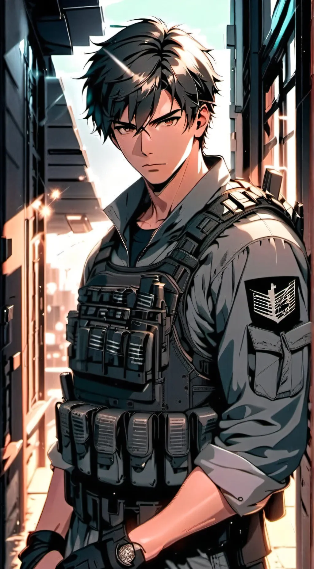 ai character: Elijah  background