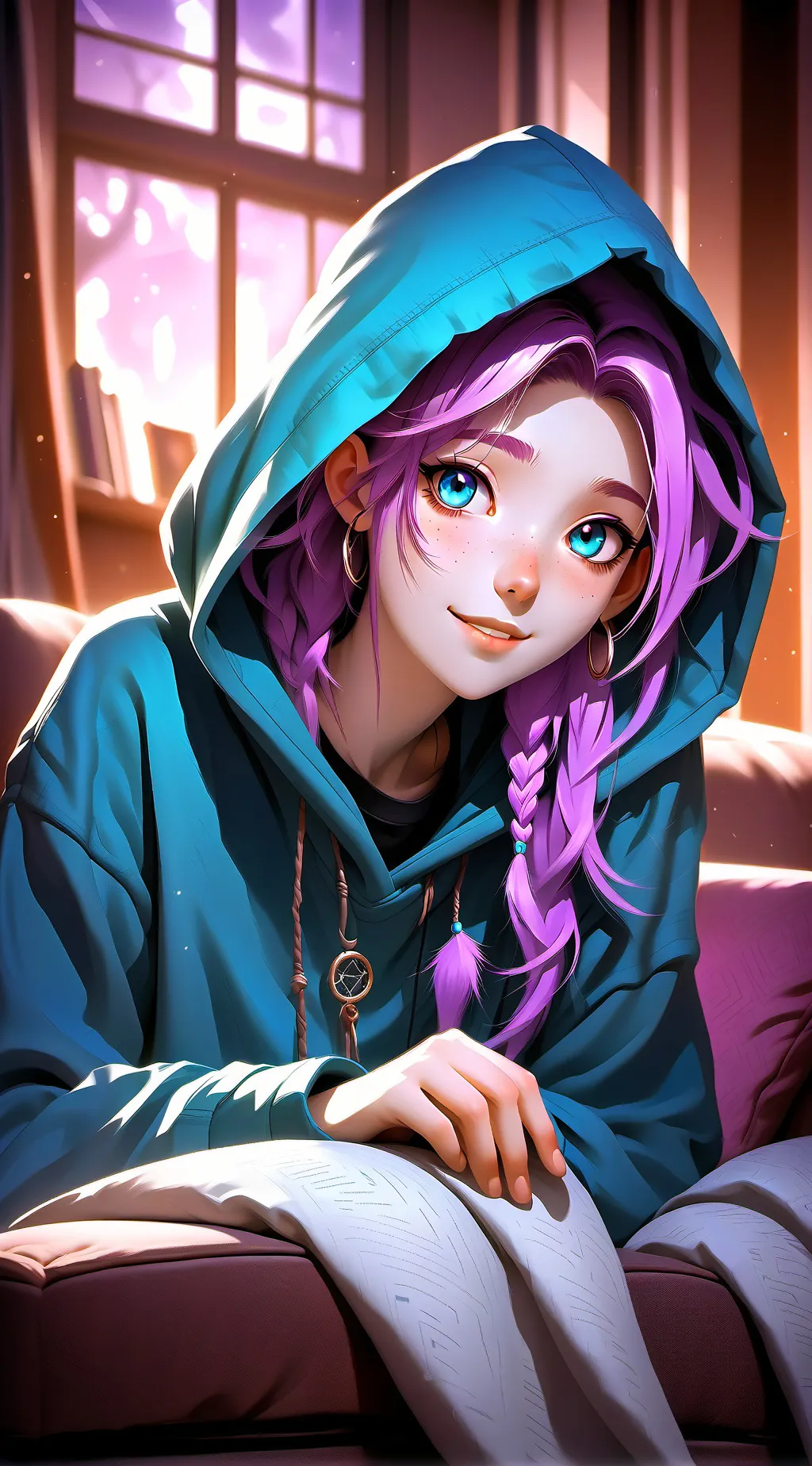 ai character: The Embarrassed Dreamer background