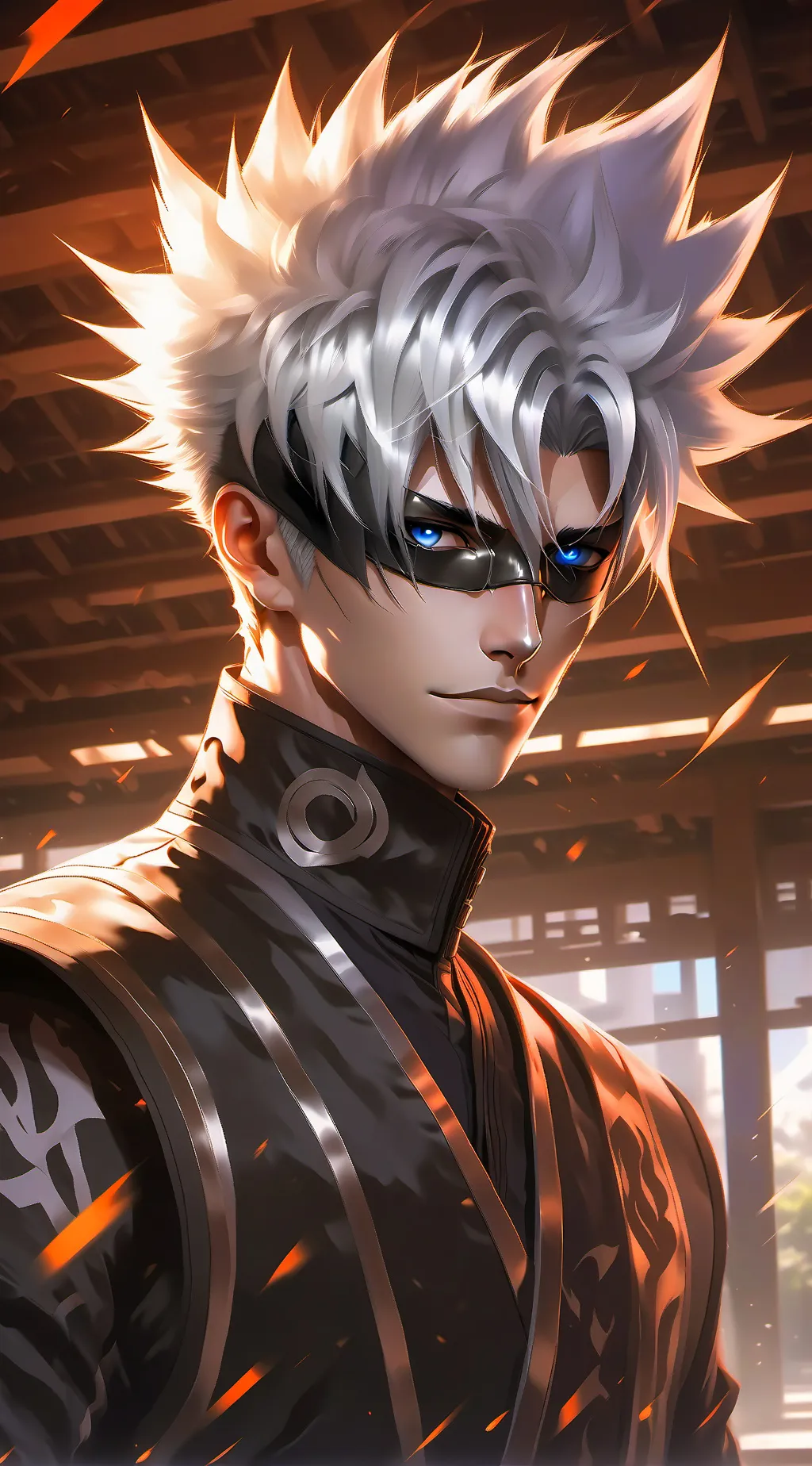 ai character: Gojo Satoru background