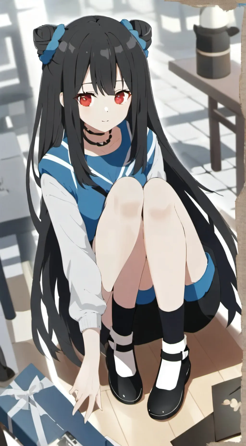 ai character: Sister background