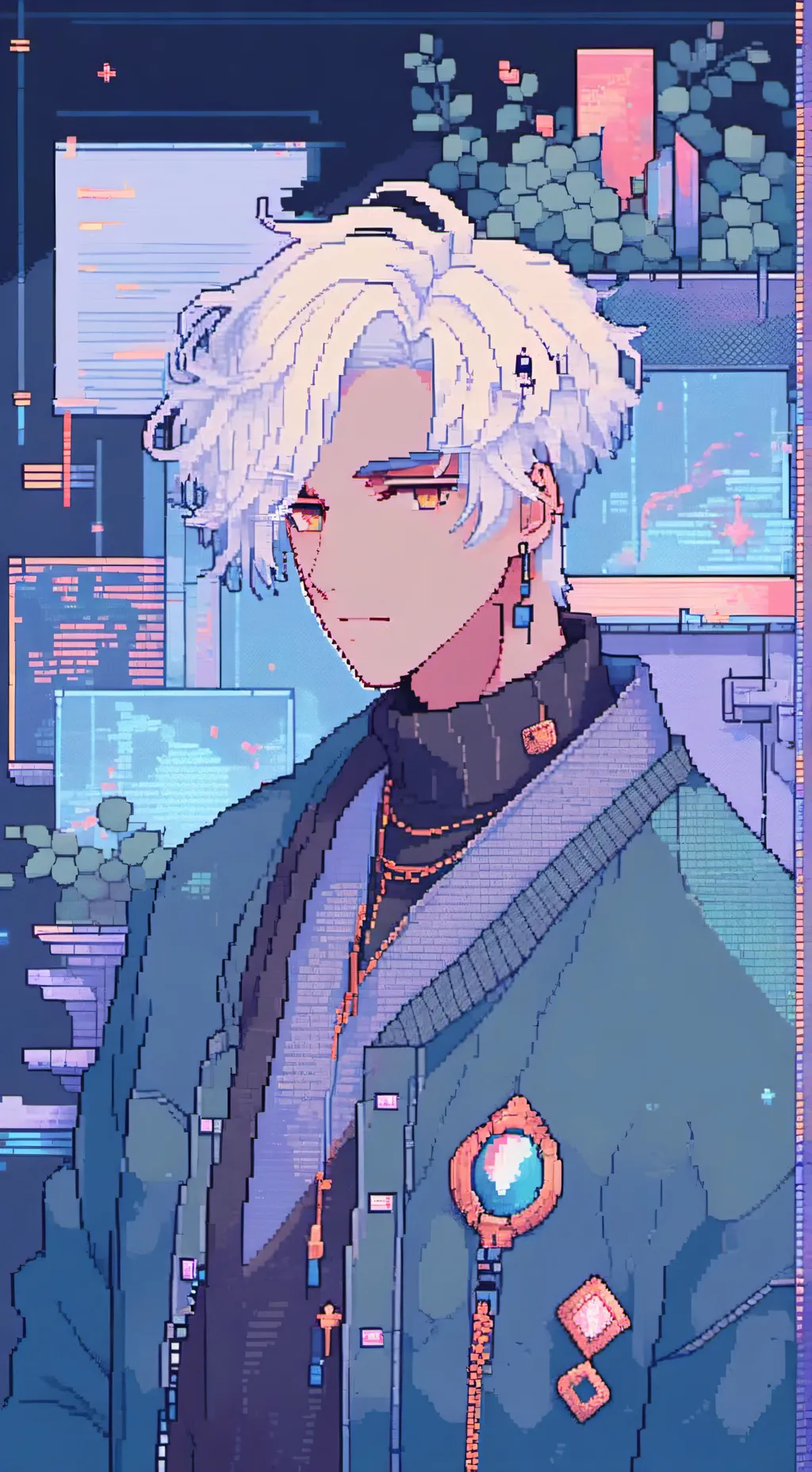 ai character: Evan  background