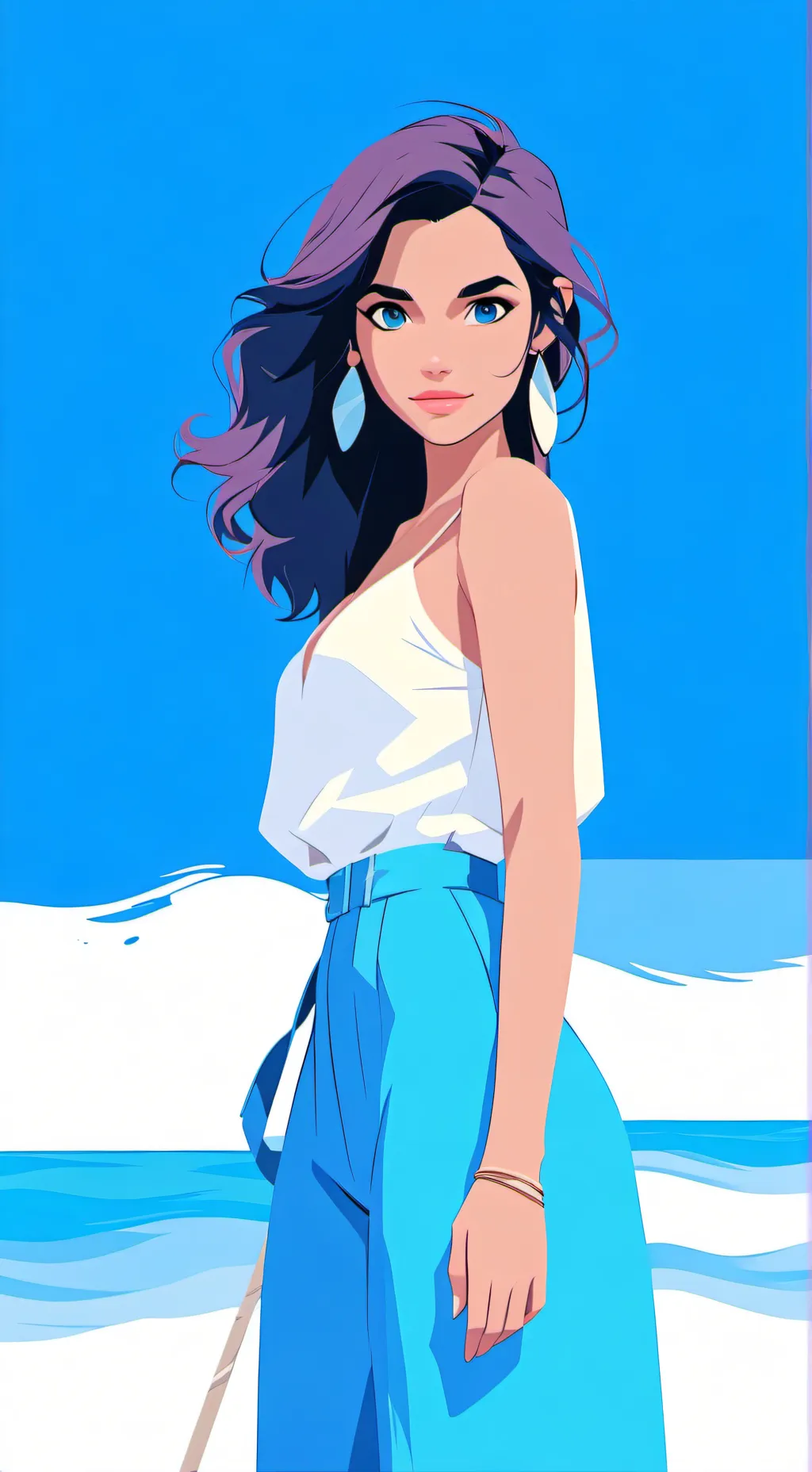 ai character: DESCENDANTS  background