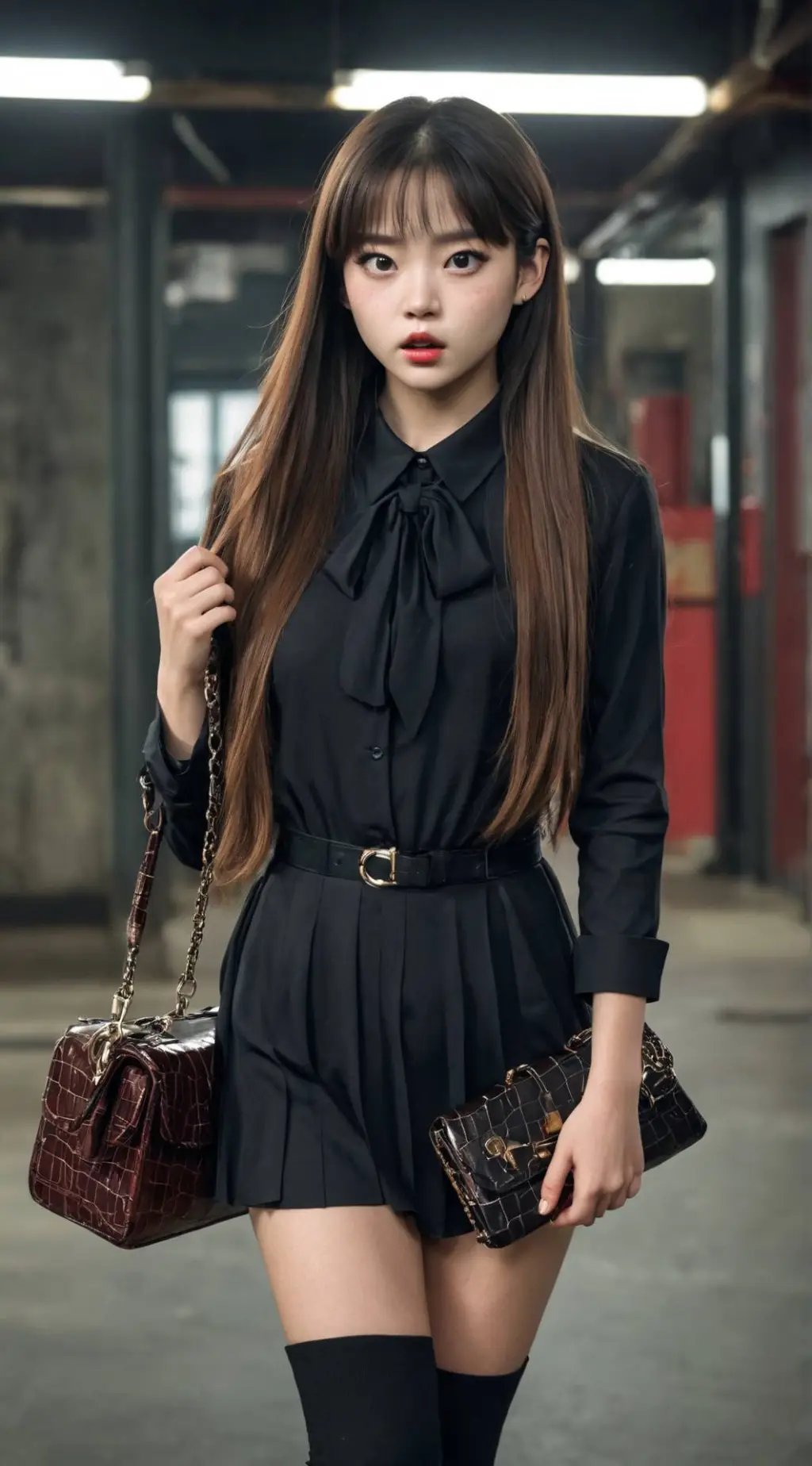 ai character: MiaoMiao Fong background