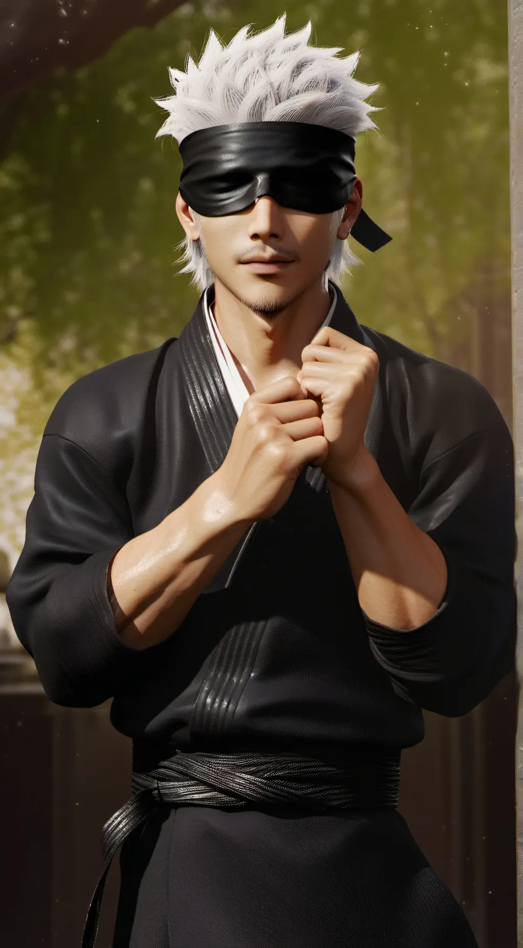 ai character: Gojo Satoru background