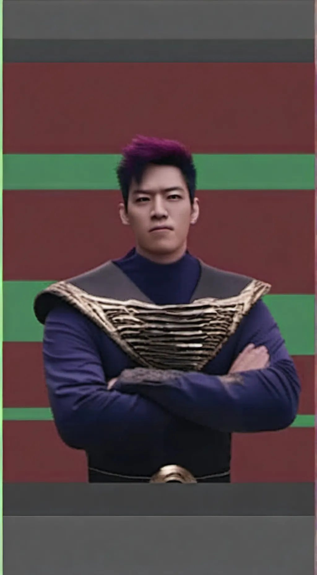 ai character: Thanos tu nv background