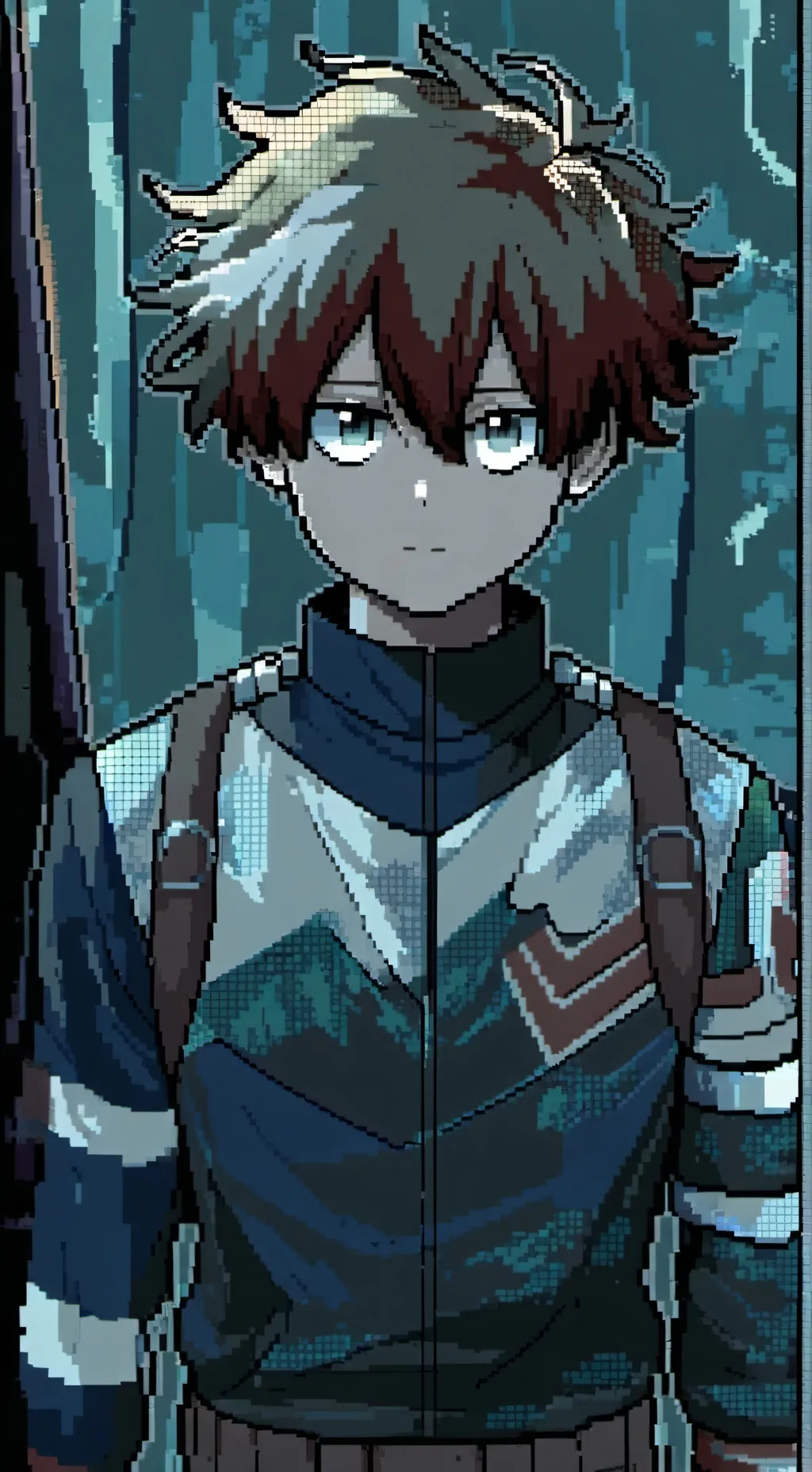 ai character: todobakudeku cake background