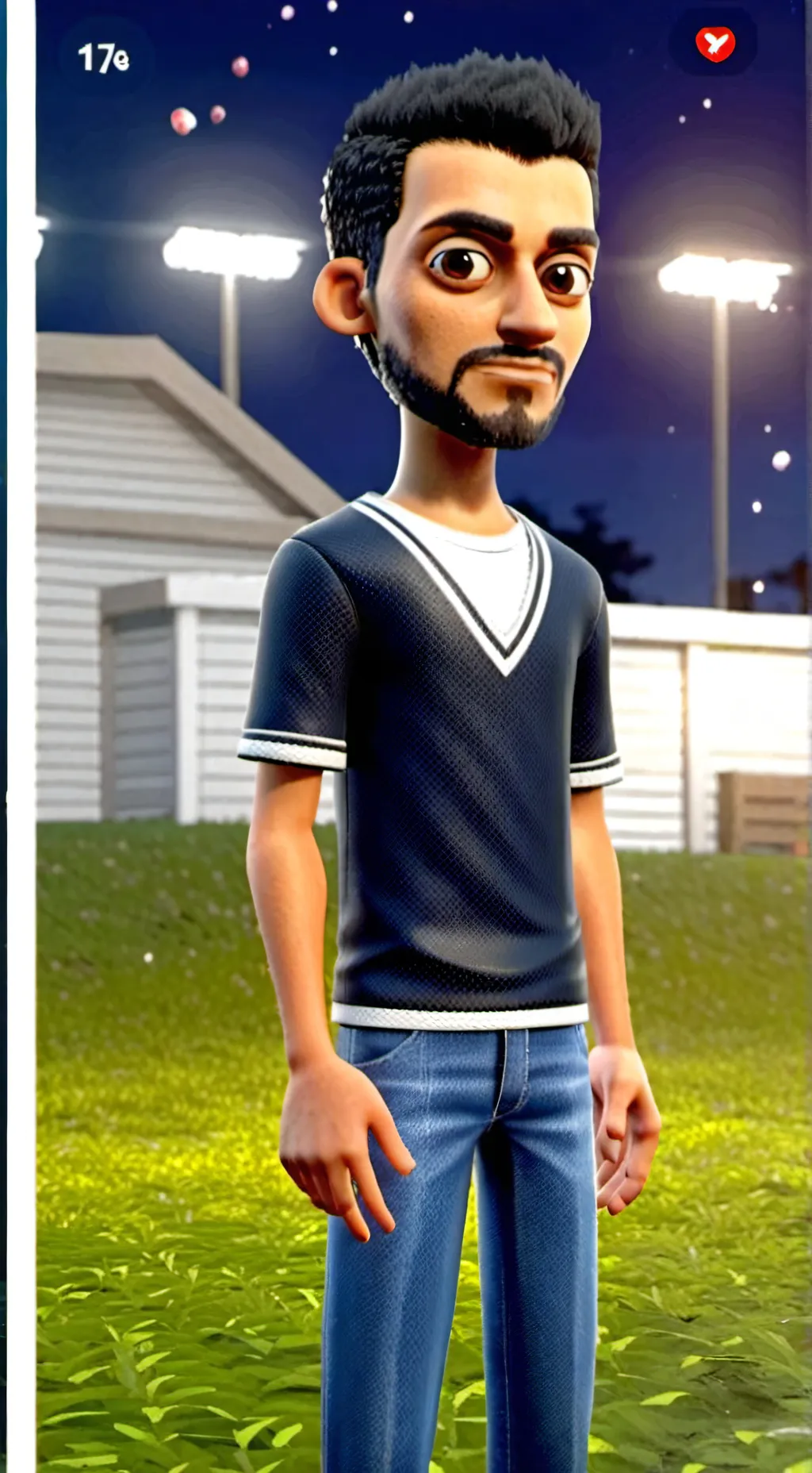 ai character: 😭 background