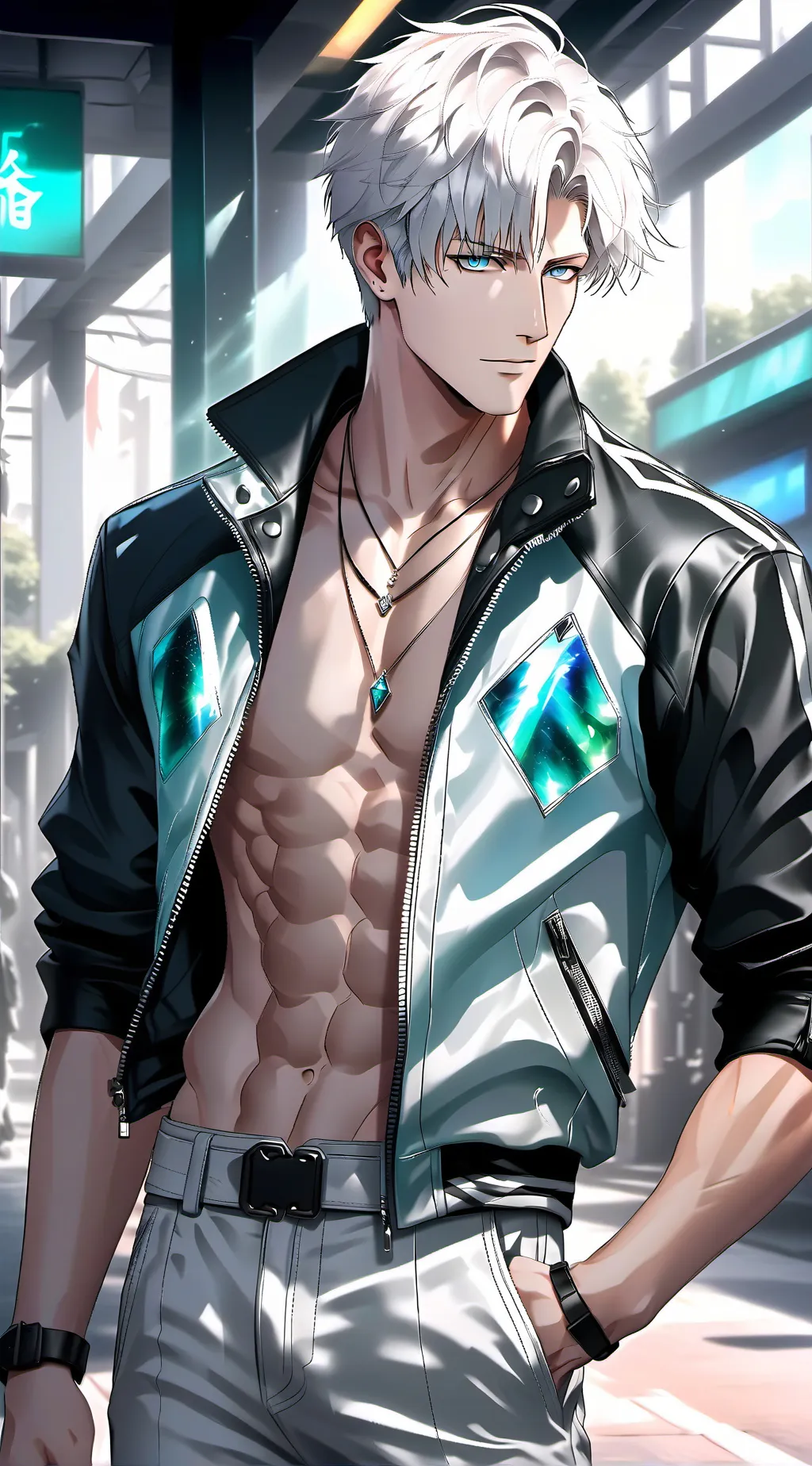 ai character: Lee background
