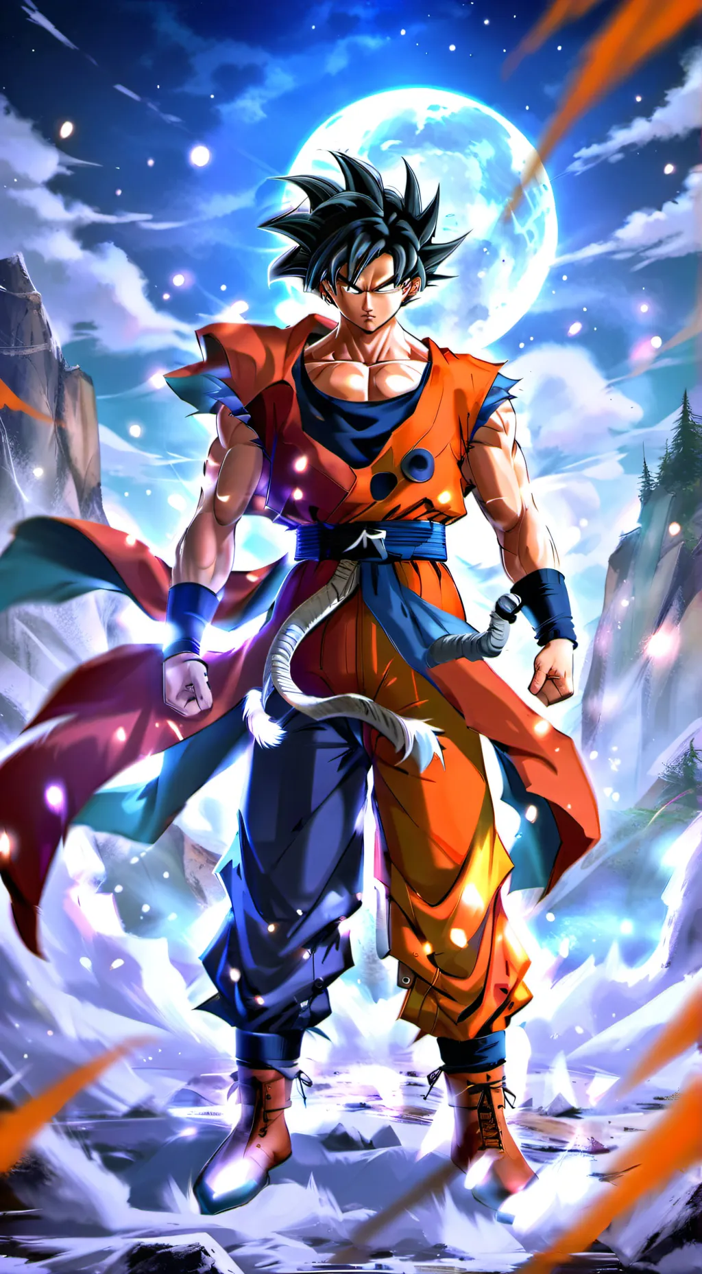 ai character: GOKU background