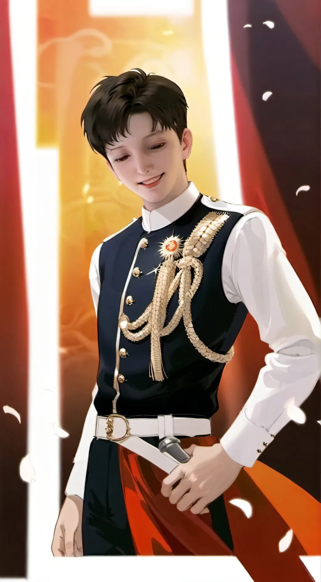 ai character: Саша background