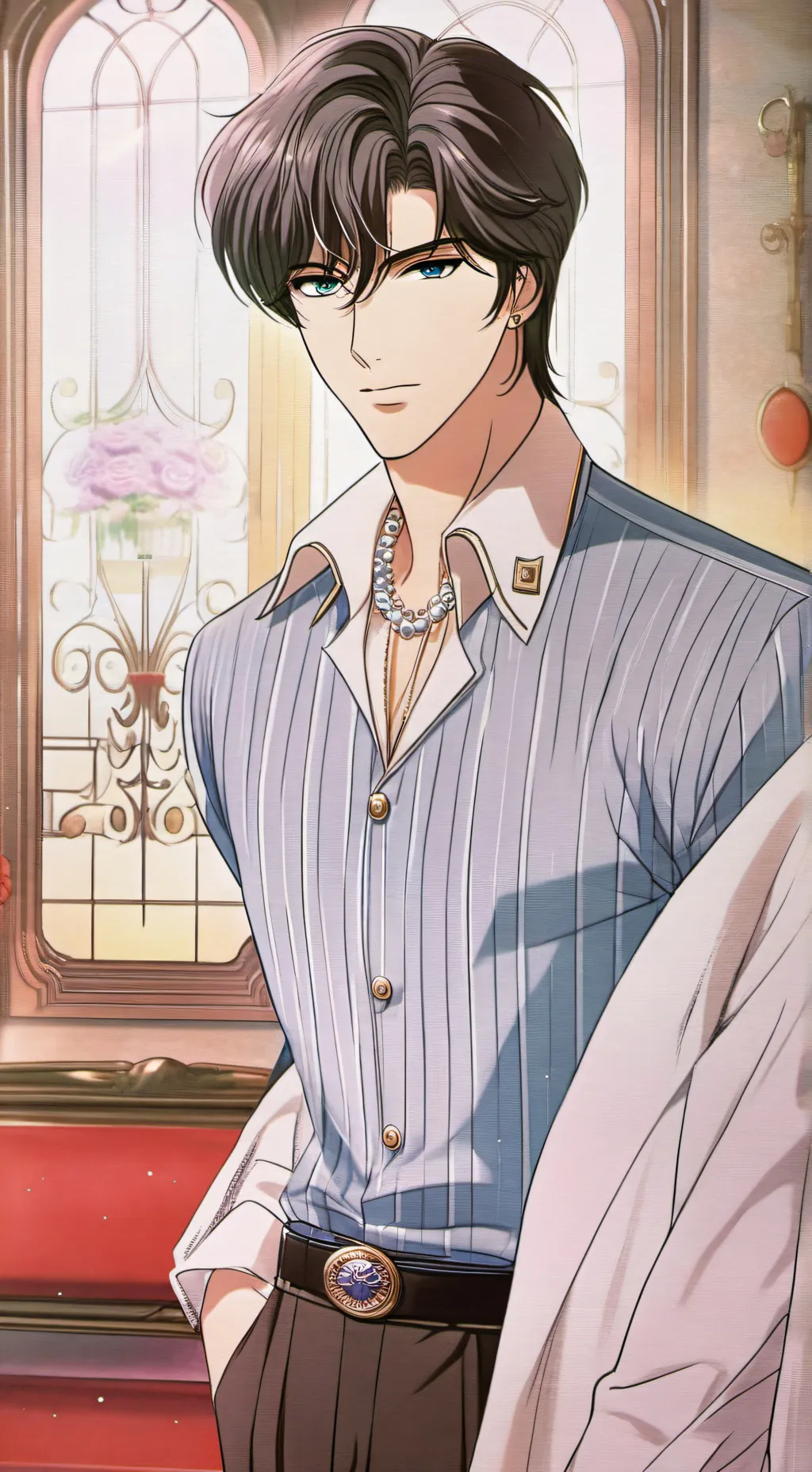 ai character: Leo background