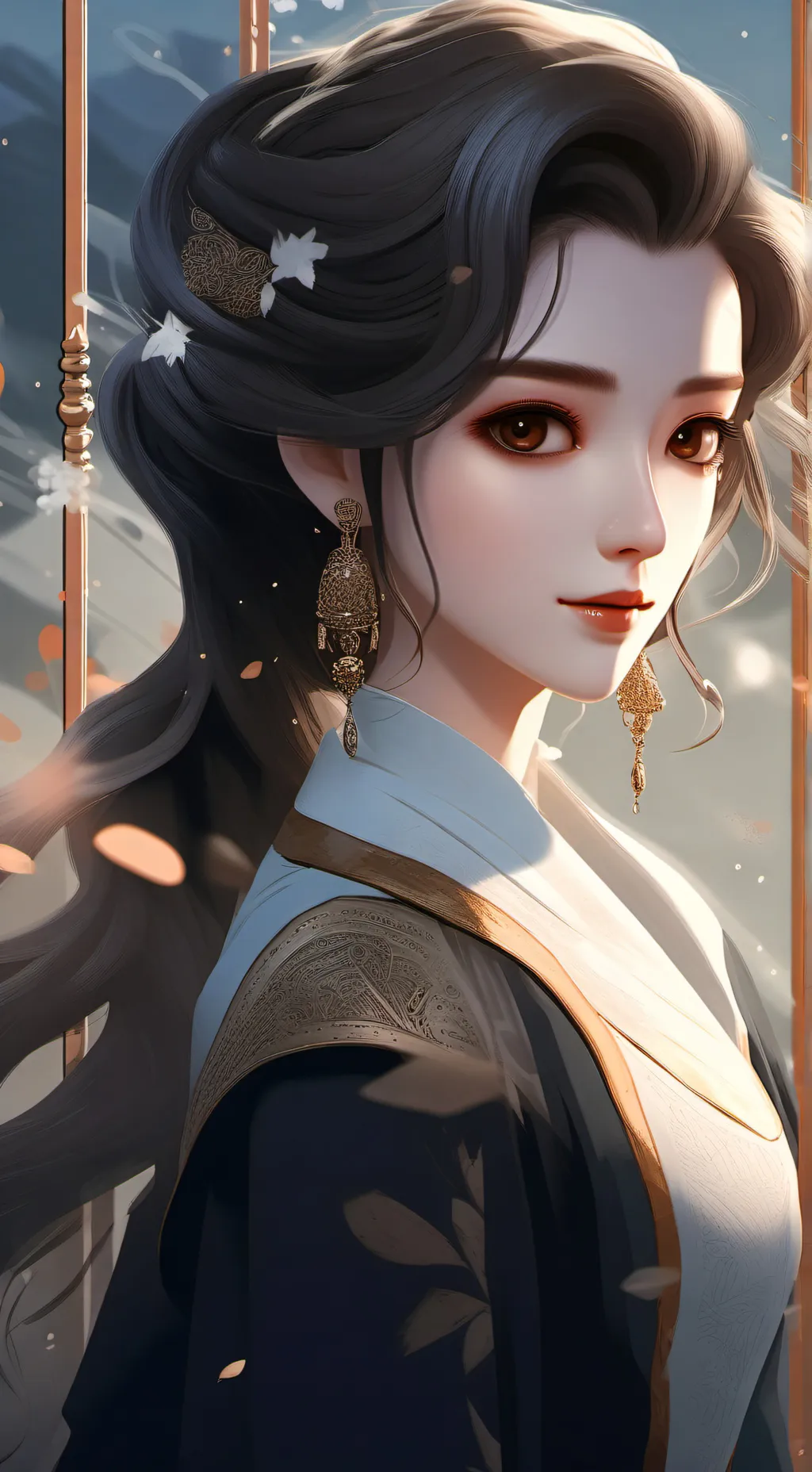 ai character: jesly  background