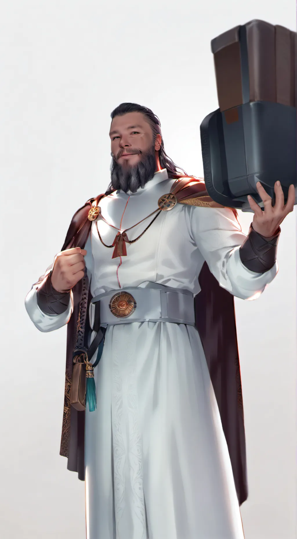 ai character: Federico Nicolás  background