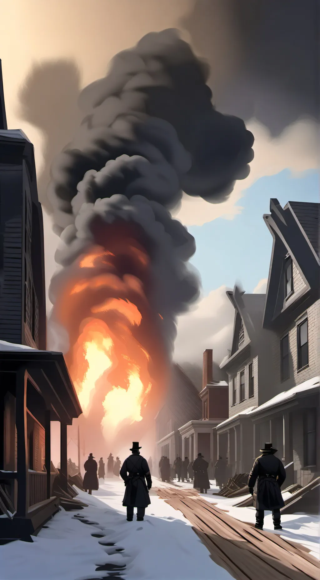 ai character: The Chicago Fire background