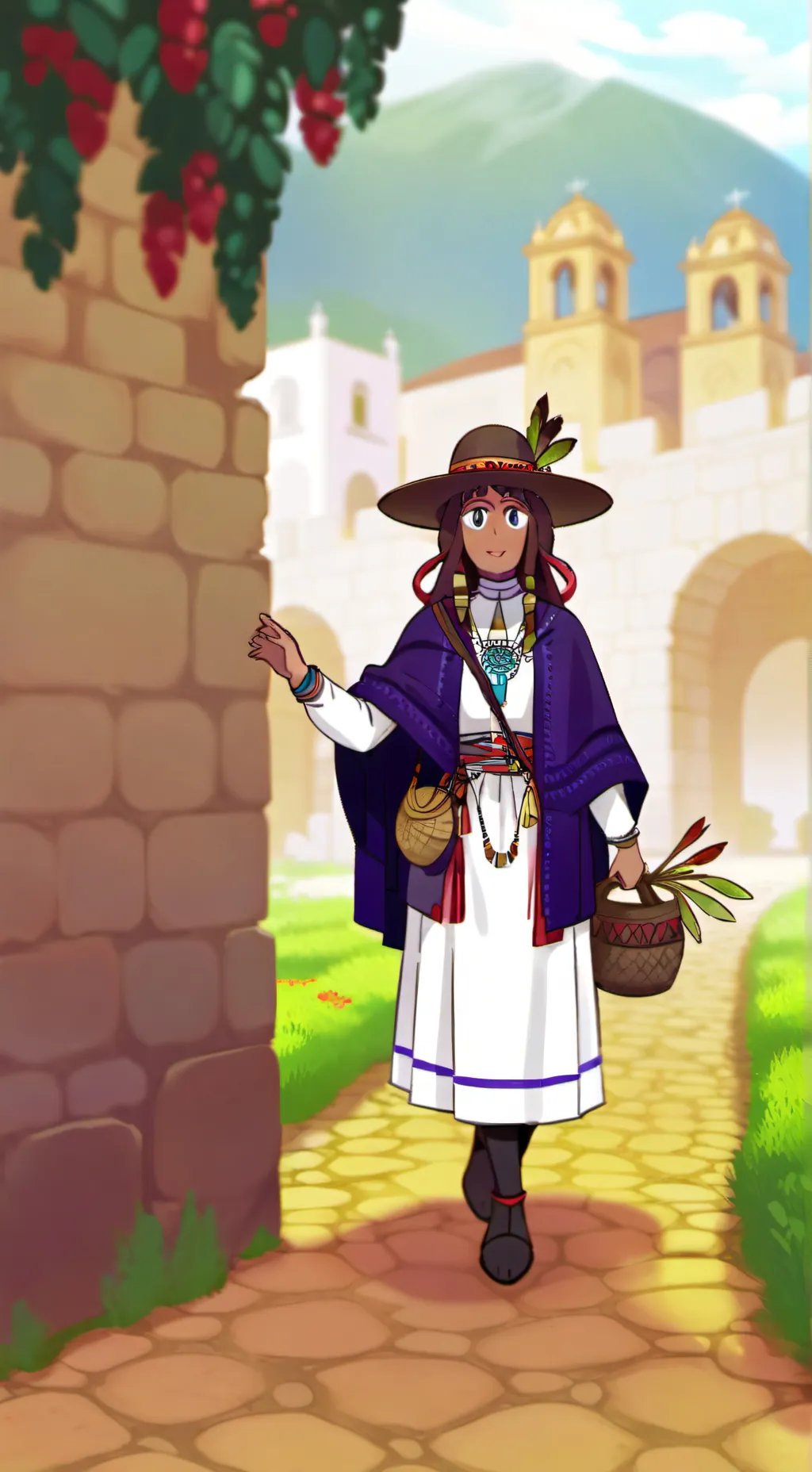 ai character: Cusco  background