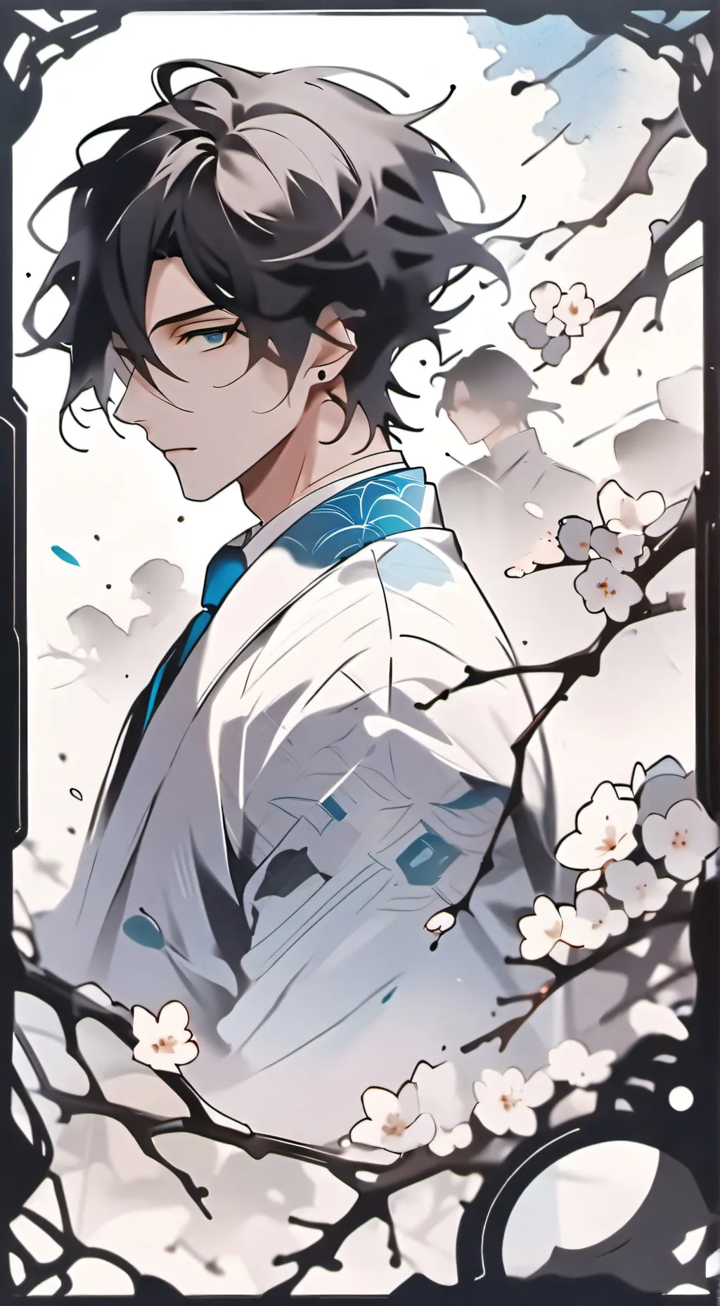 ai character: ♡Liam♡ background