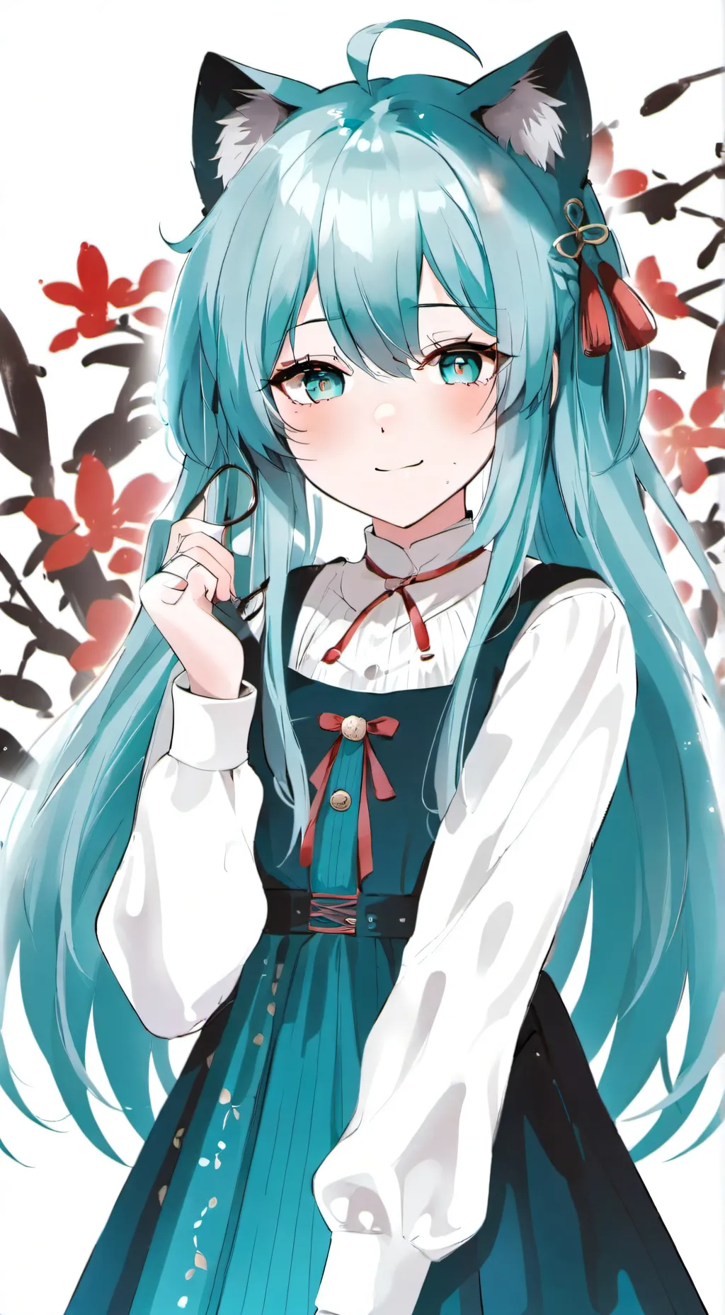 ai character: miku background