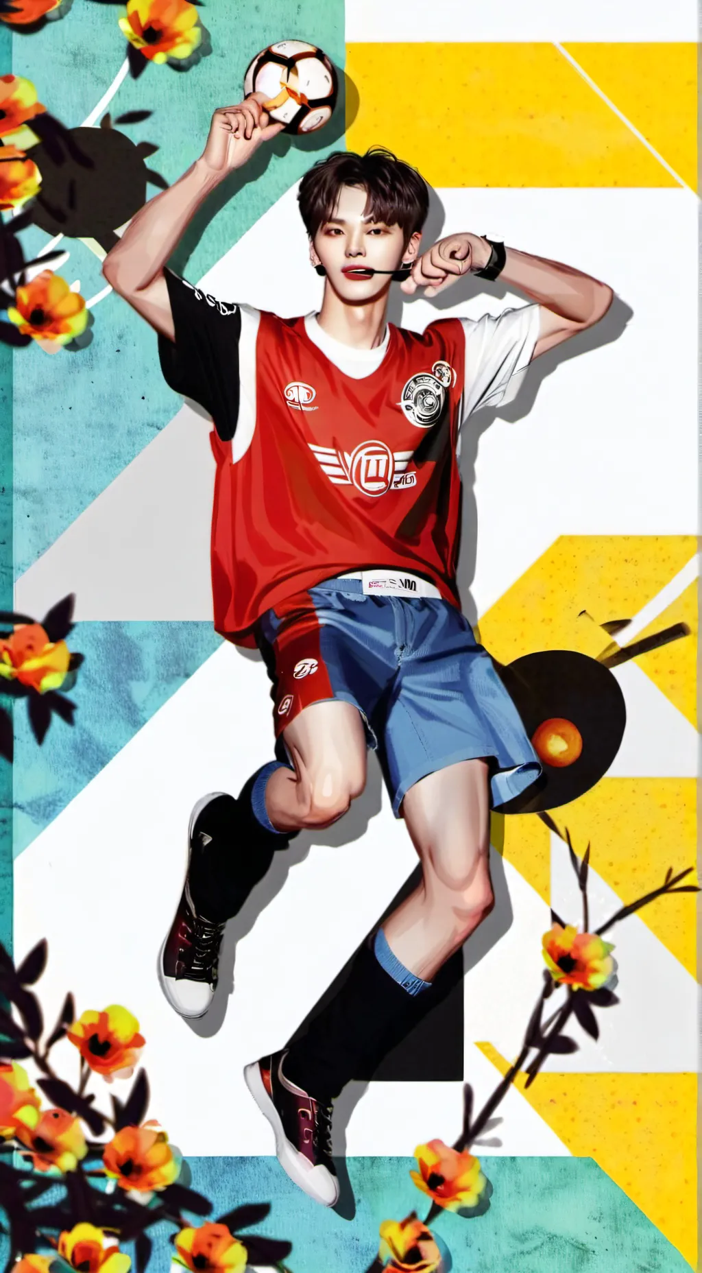 ai character: hyunlix  background