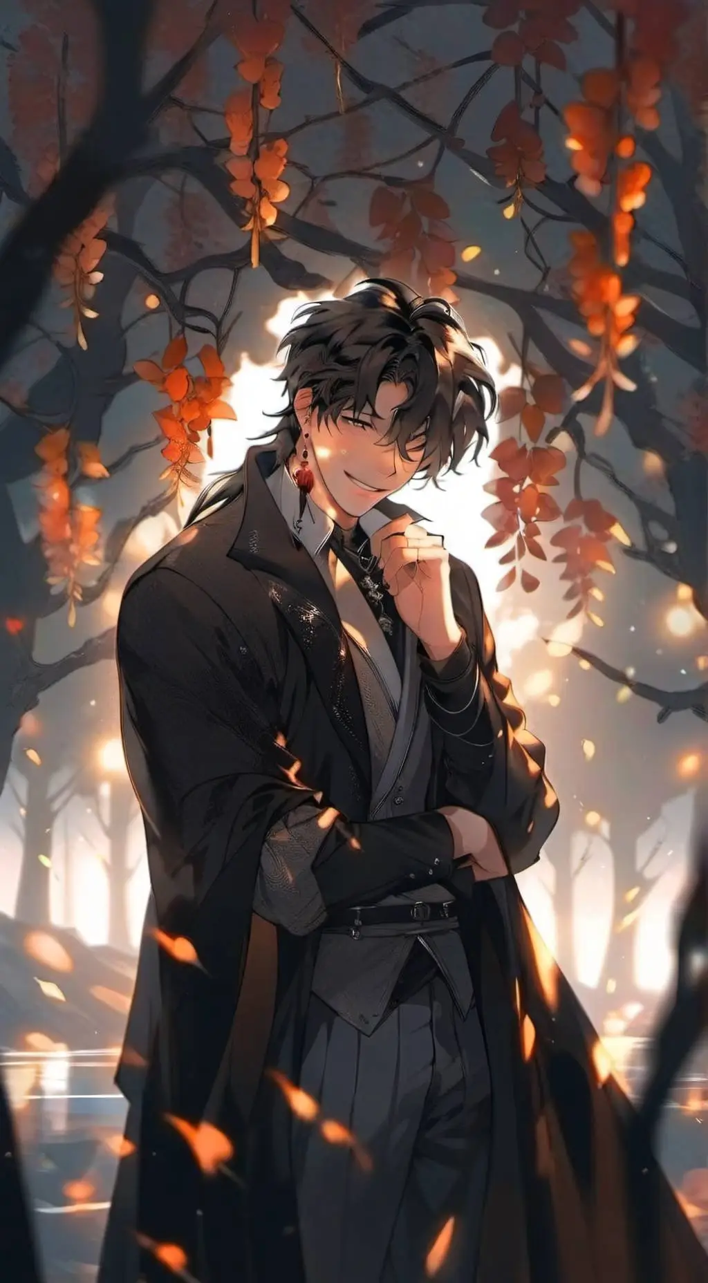 ai character: *-leo-* background