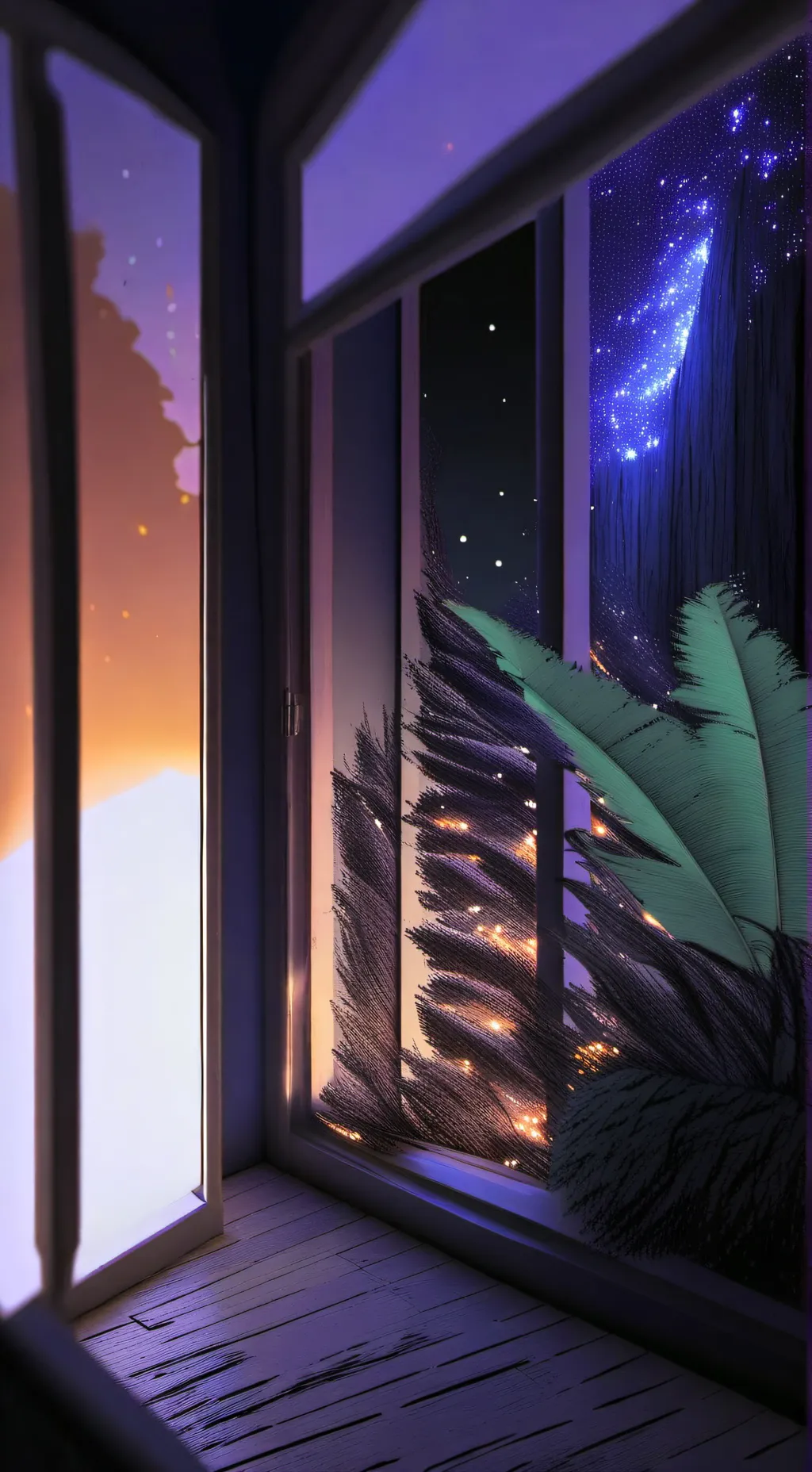 ai character: Bangchan & Hyunjin background