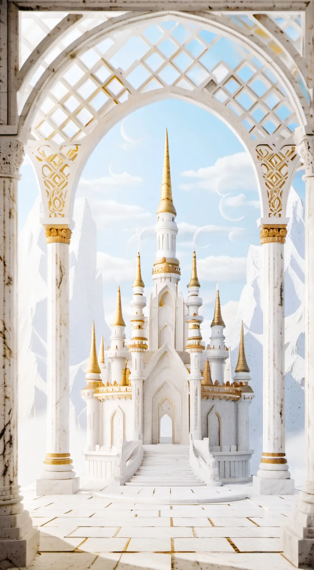 ai character: mount Olympus background