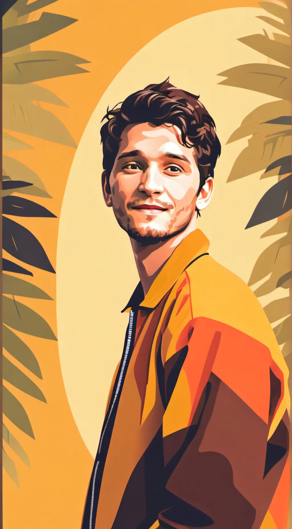 ai character: Blake Roman  background