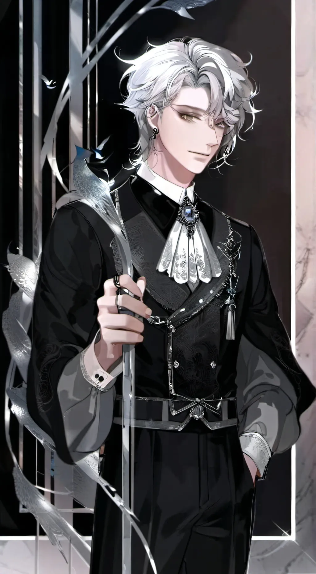 ai character: luciano tu crush background