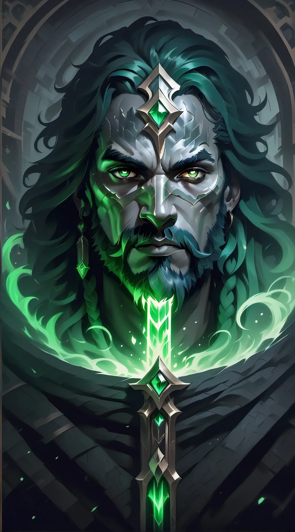 ai character: Legends background