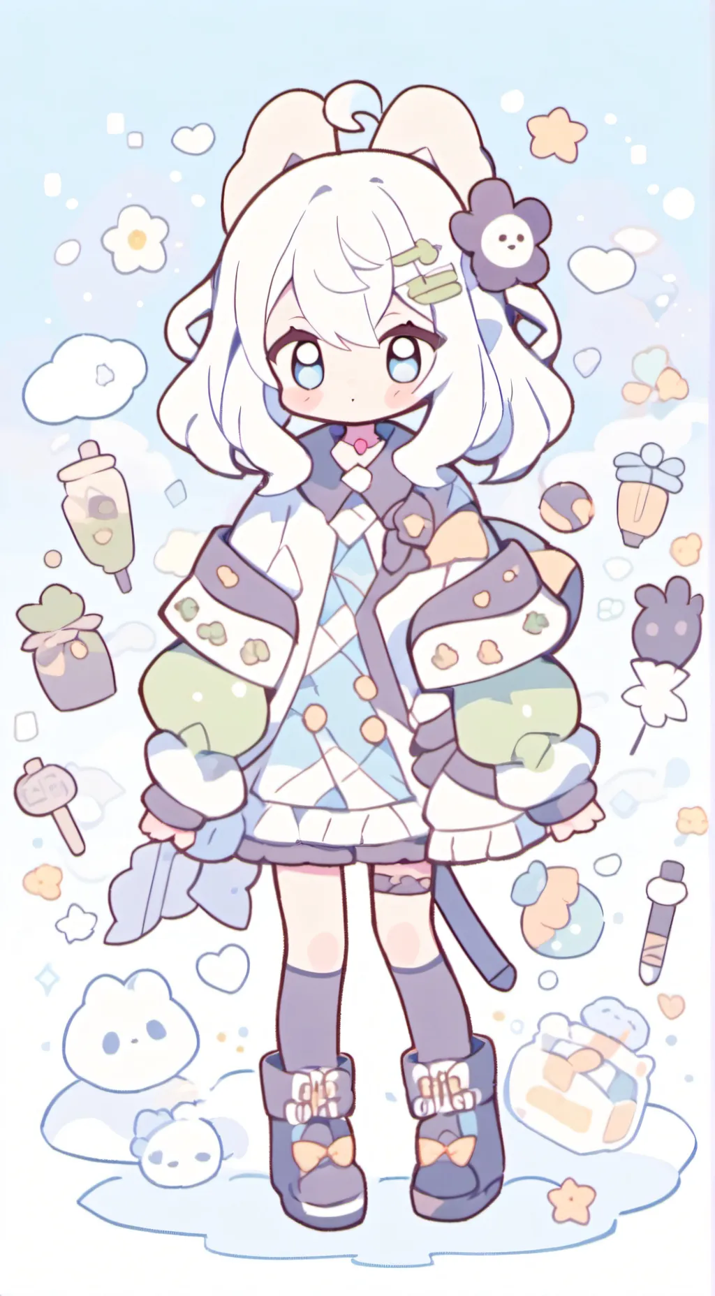ai character: experimento 235 background