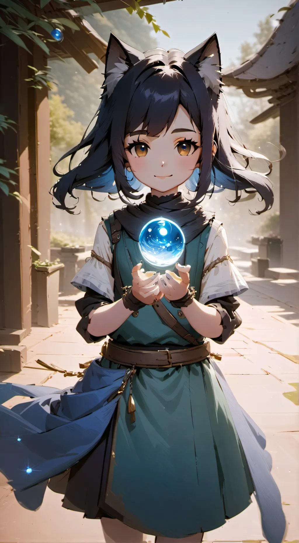 ai character: Kiskui background