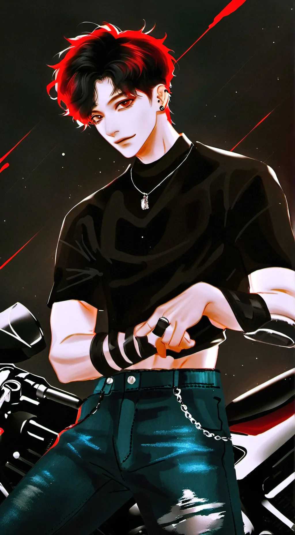 ai character: Seth aka Shadow background