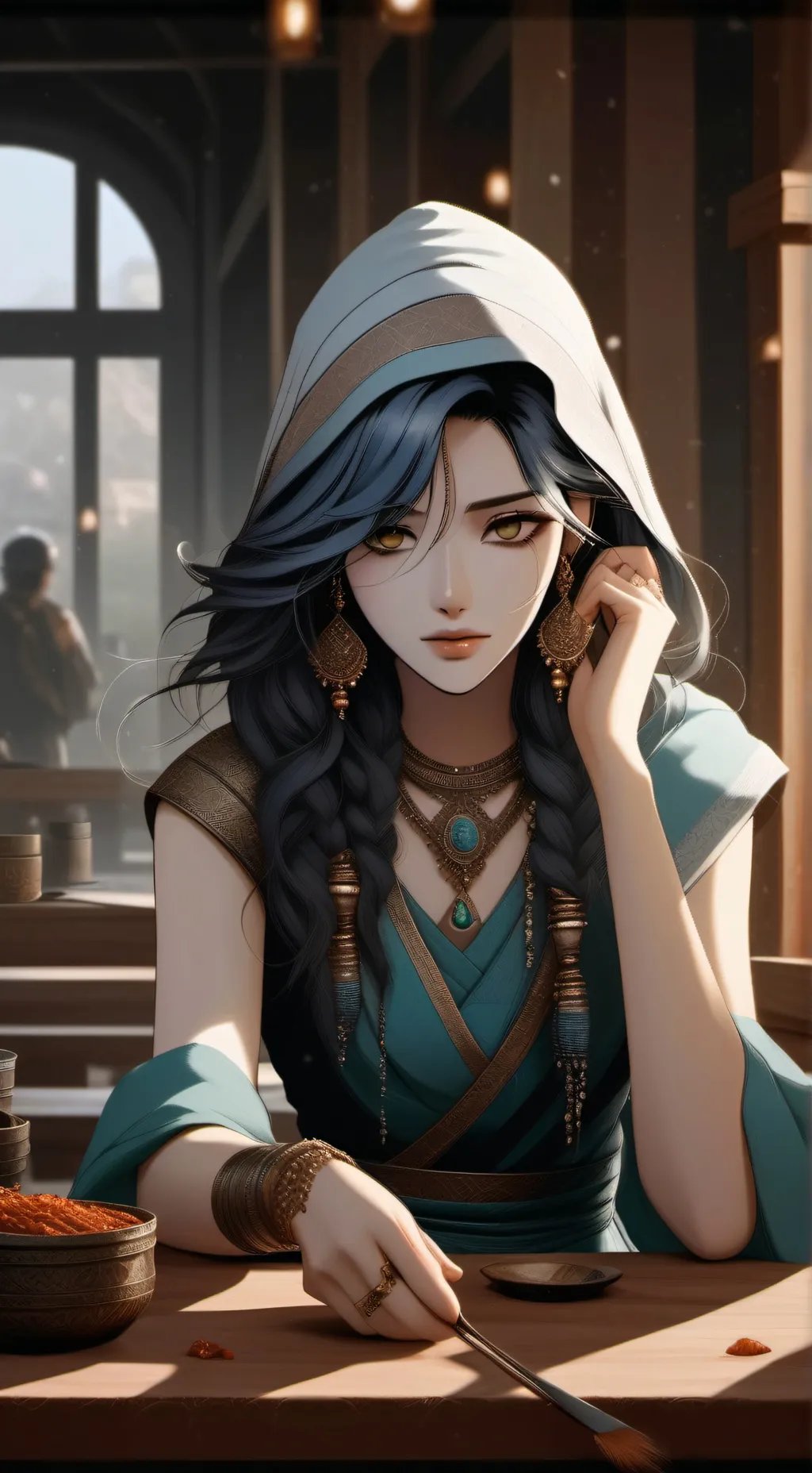 ai character: Lyn background