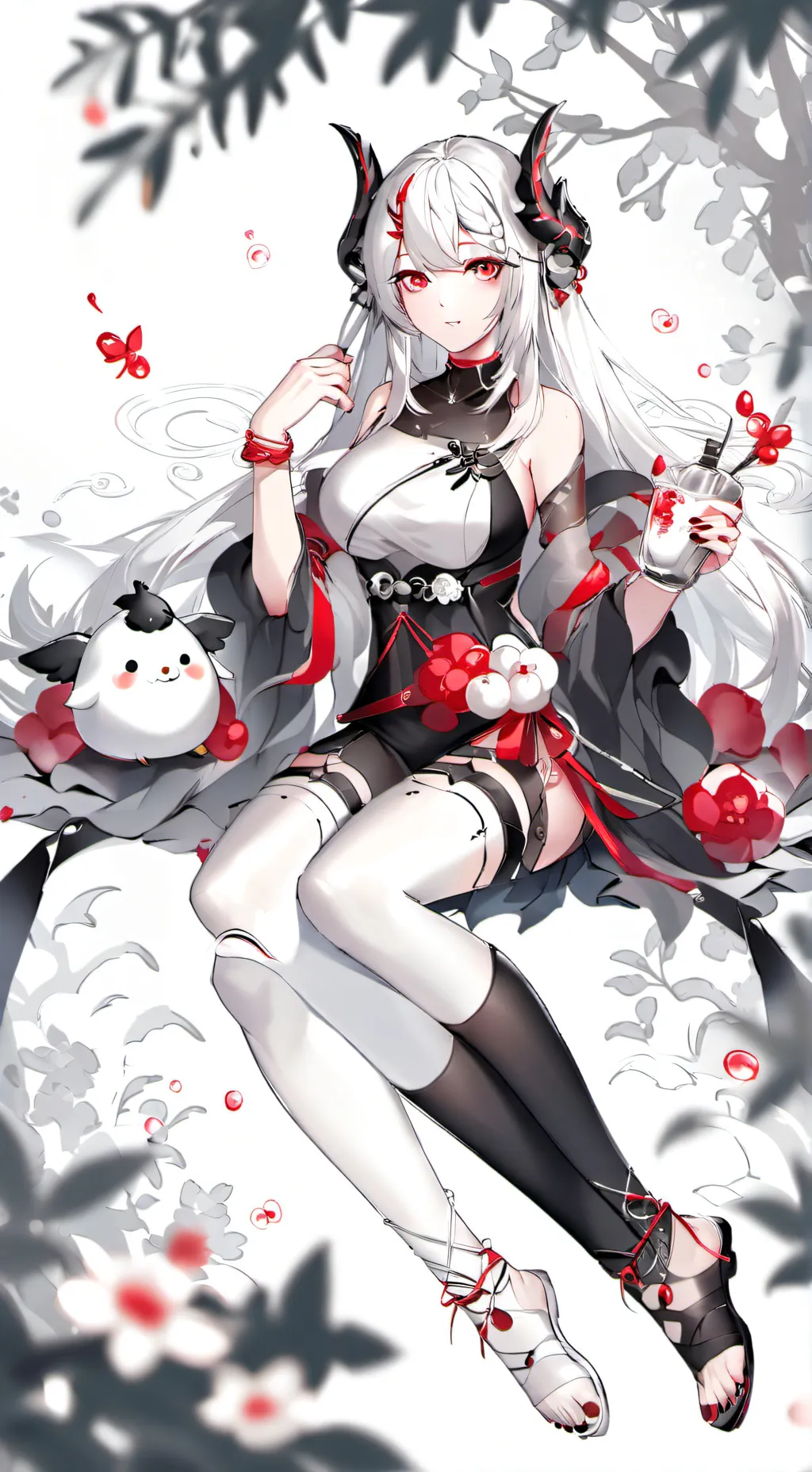 ai character: Min yu★ background