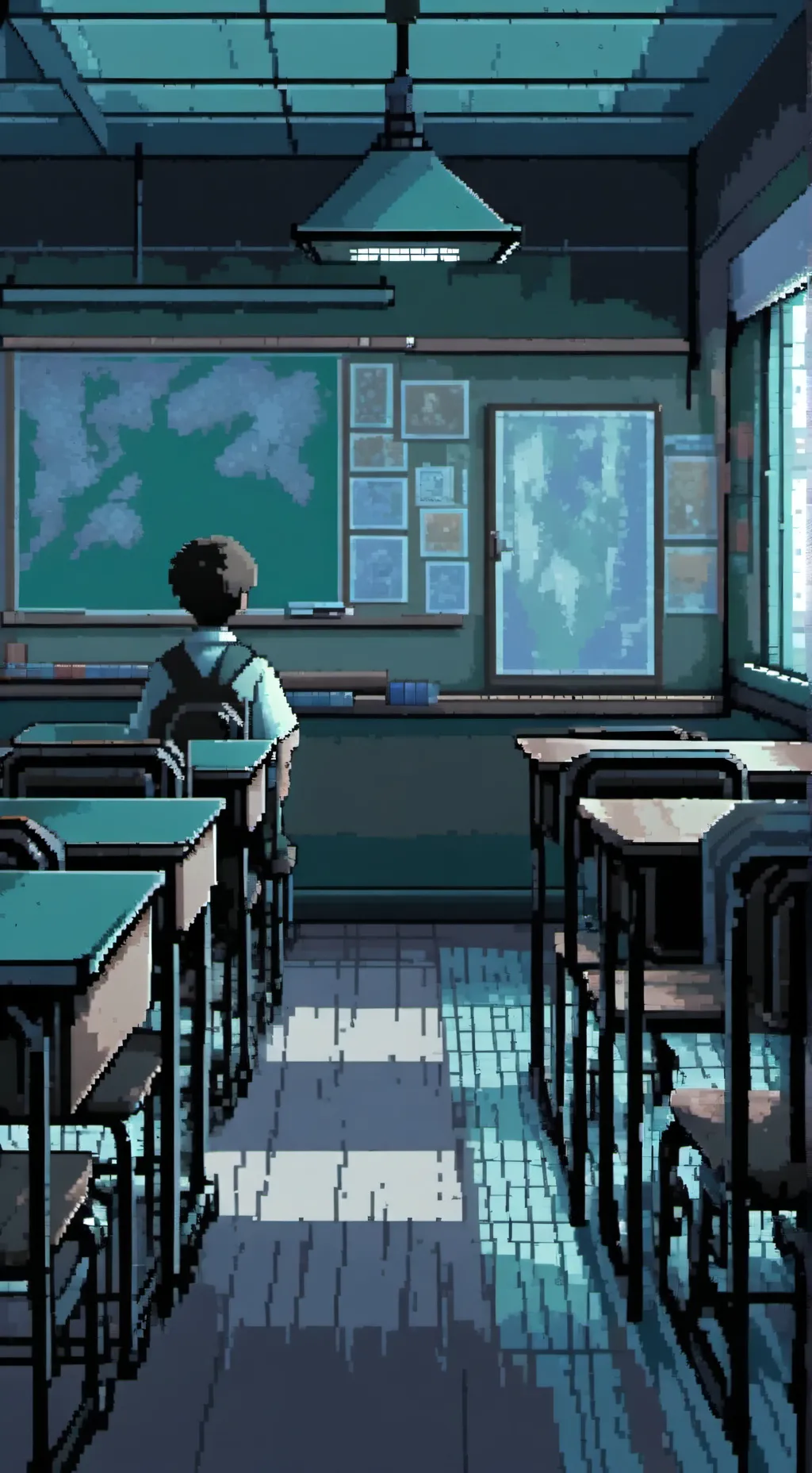ai character: Dsmp HS au background