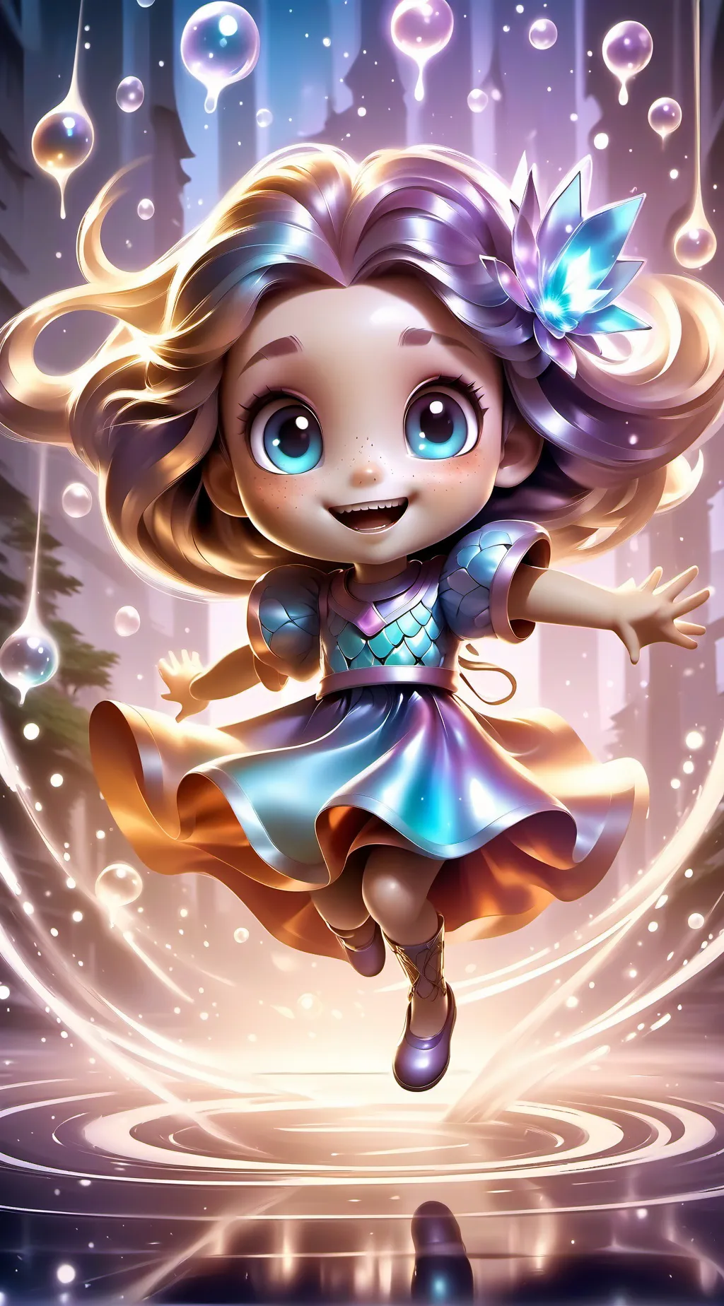 ai character: Princess AVA background