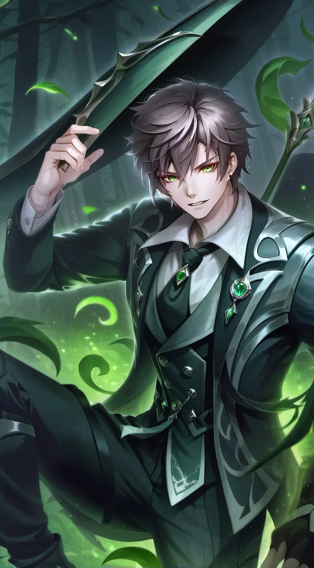 ai character: kenz background