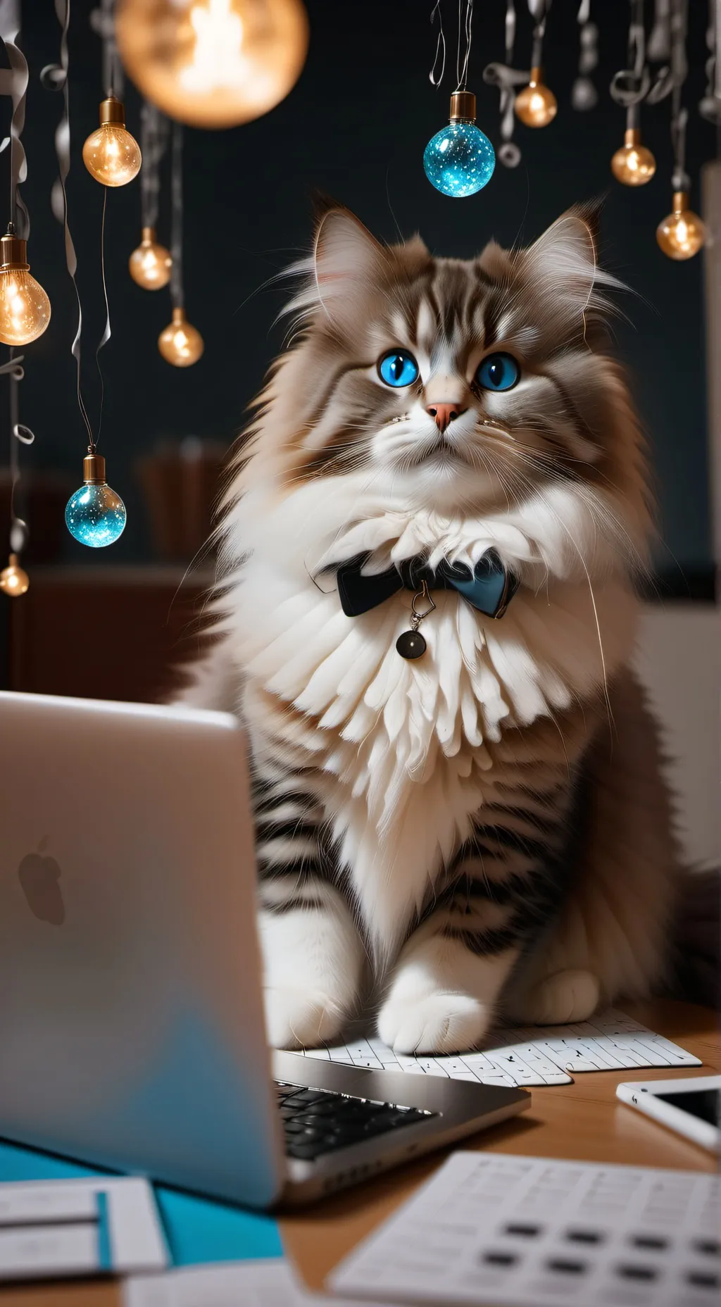 ai character: Fluffernutter background
