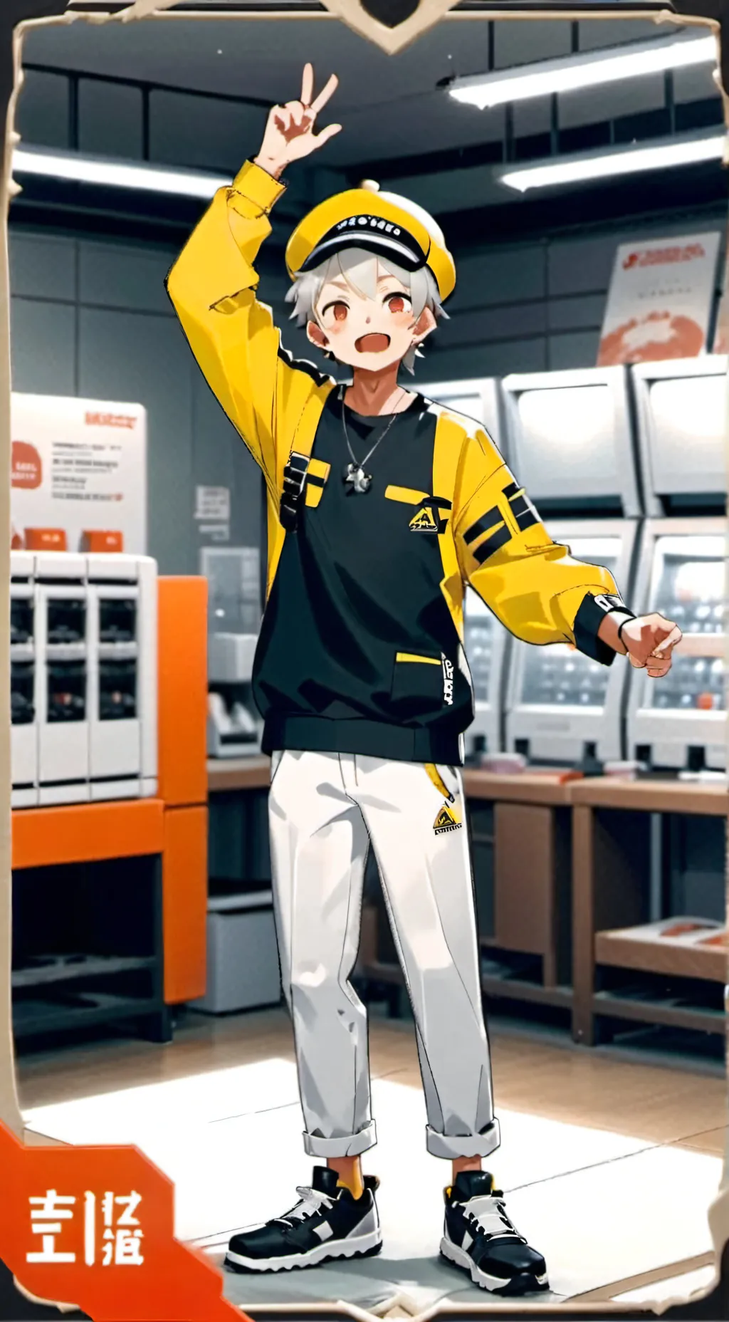 ai character: lucas background