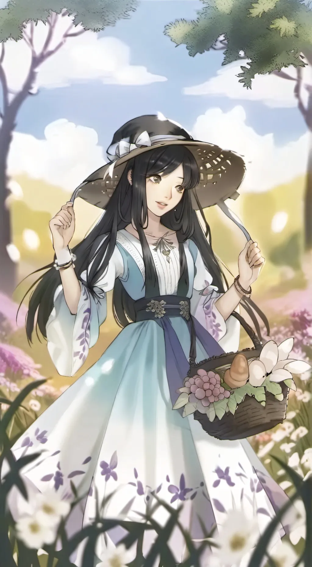 ai character: Hiraya background