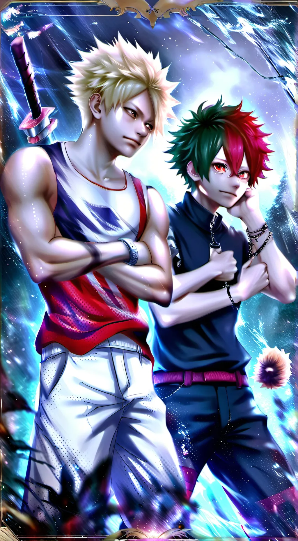 ai character: todoroki katsuki background