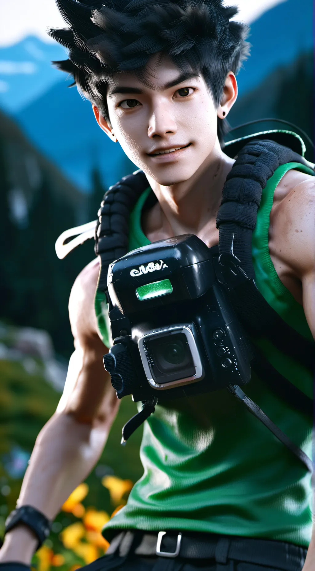 ai character: fernanfloo background