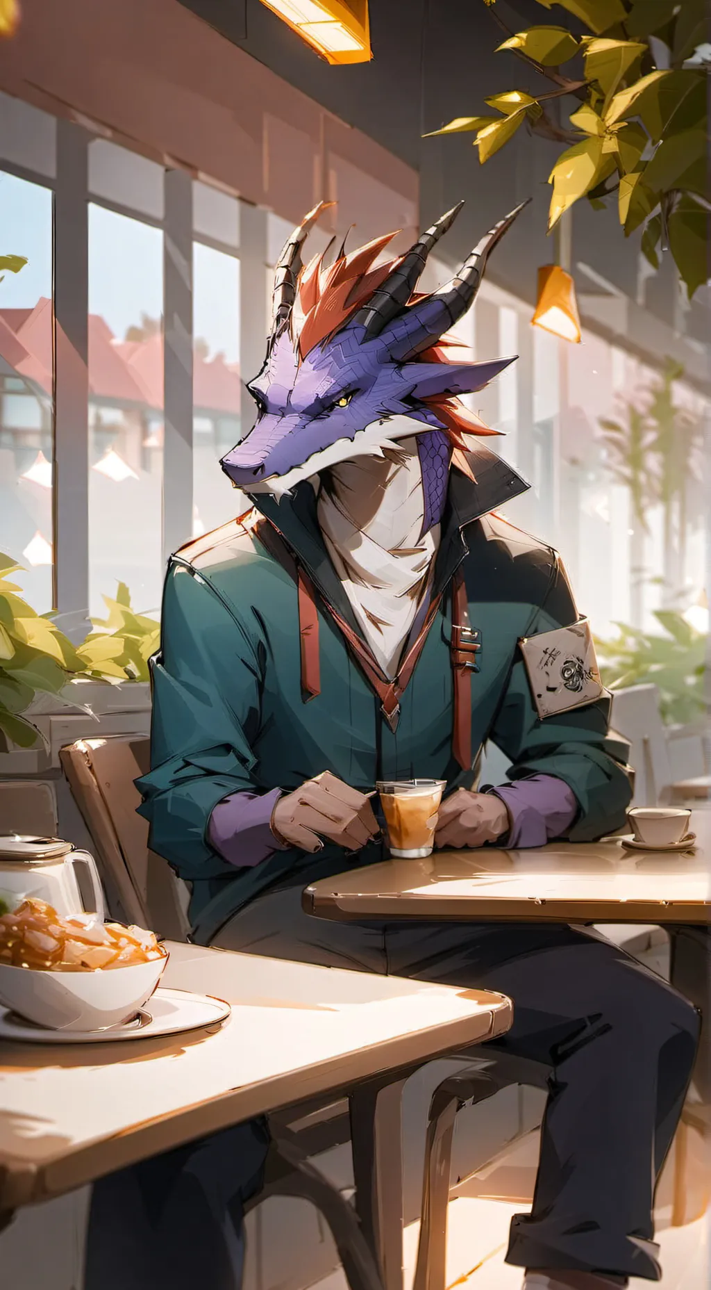 ai character: Cameron background
