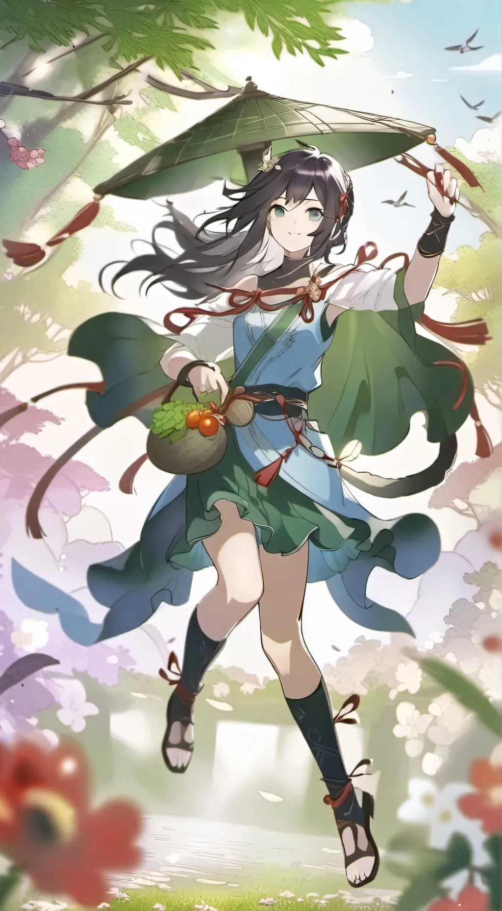 ai character: nina background